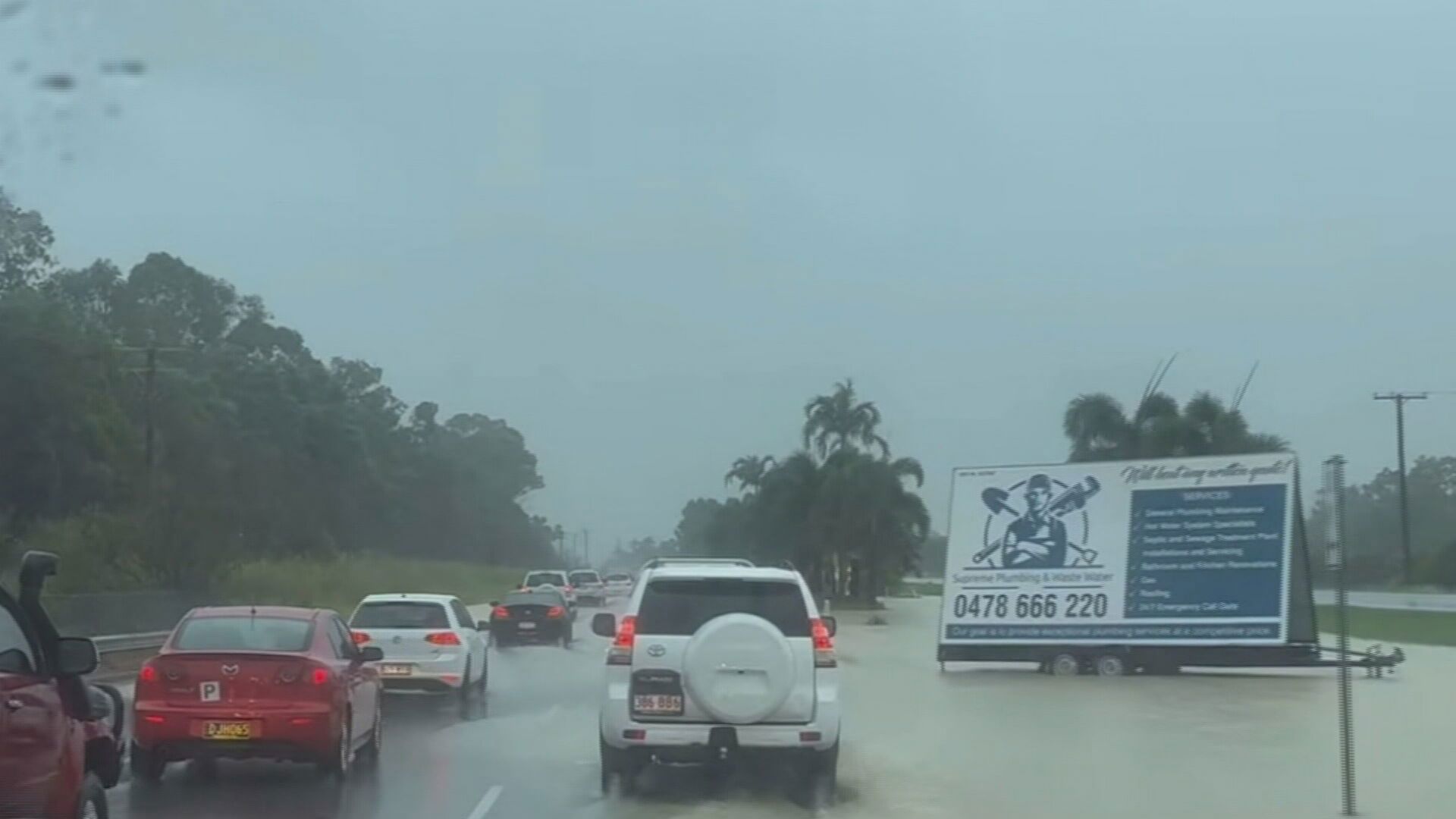 Townsville flooded March 2025