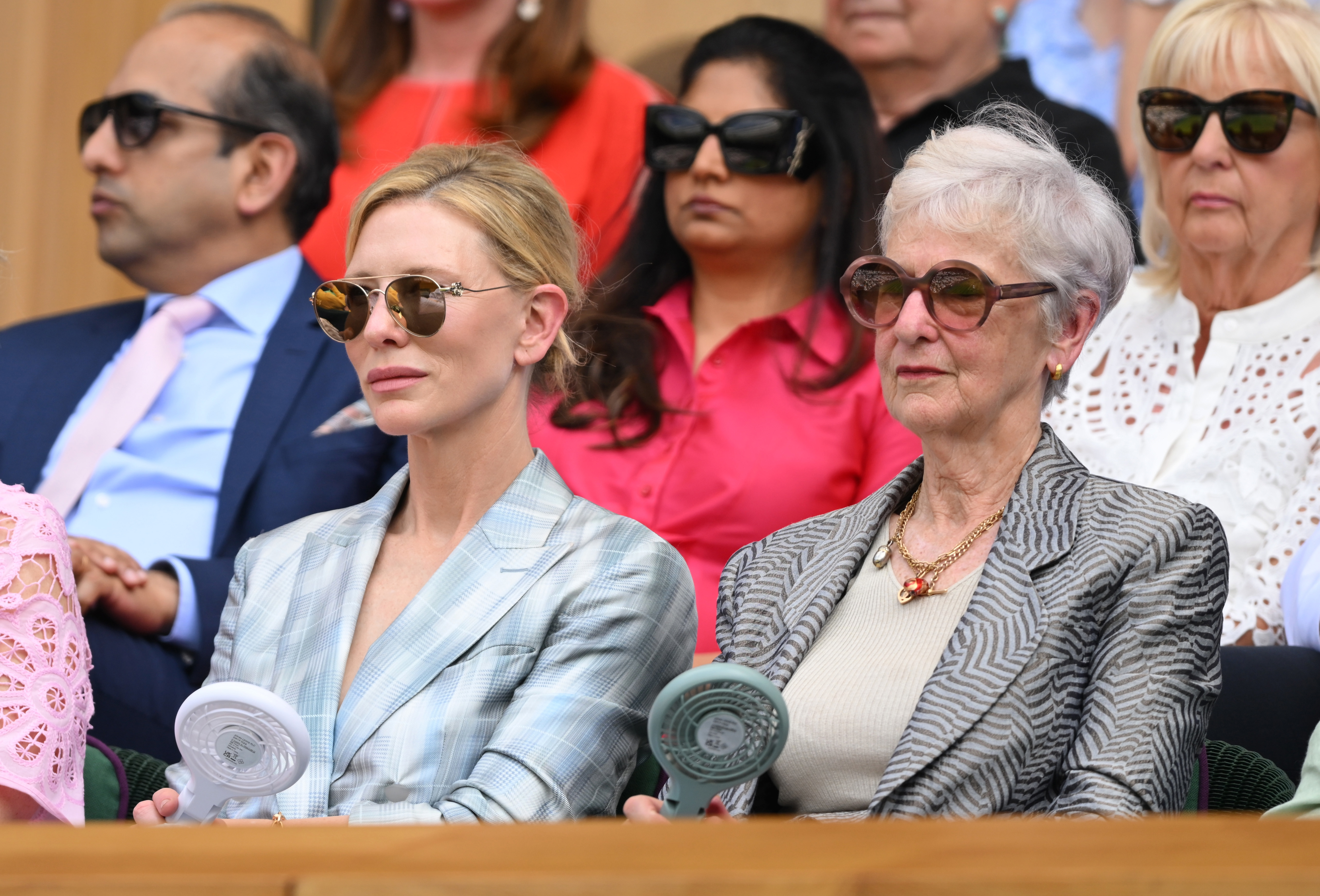Cate Blanchett, her mother June Blanchett 