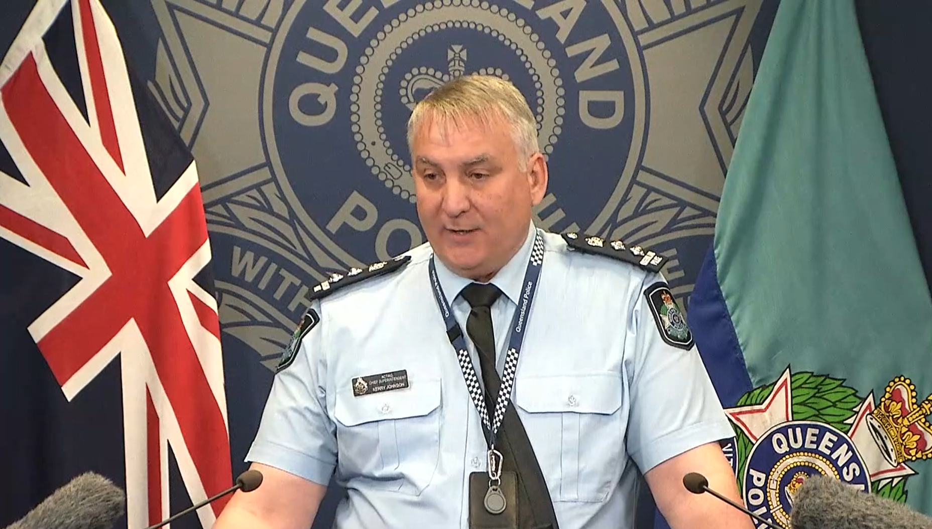 Kerry Johnson from Queensland Police said it was too early to make an overall judgment of the police's actions.