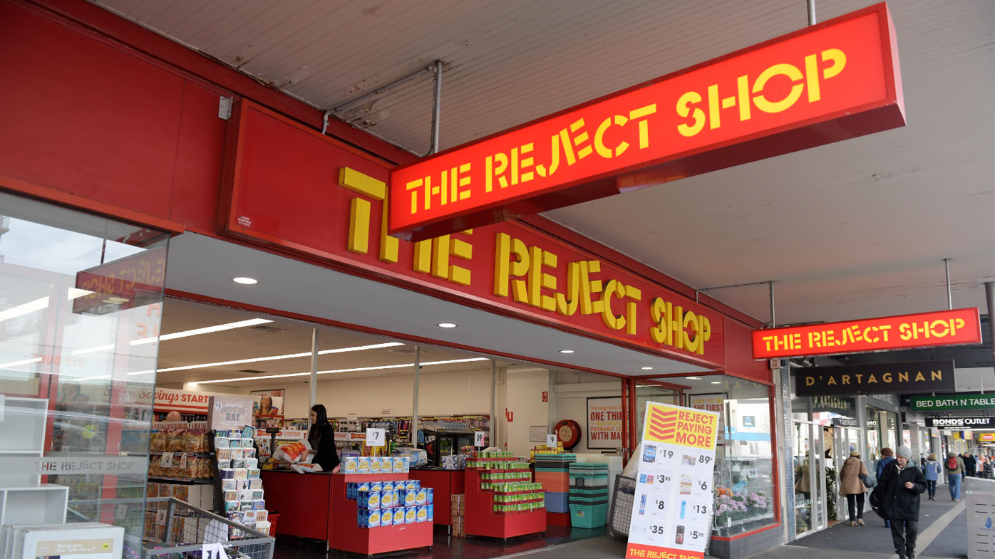 The Reject Shop is closing a number of stores.