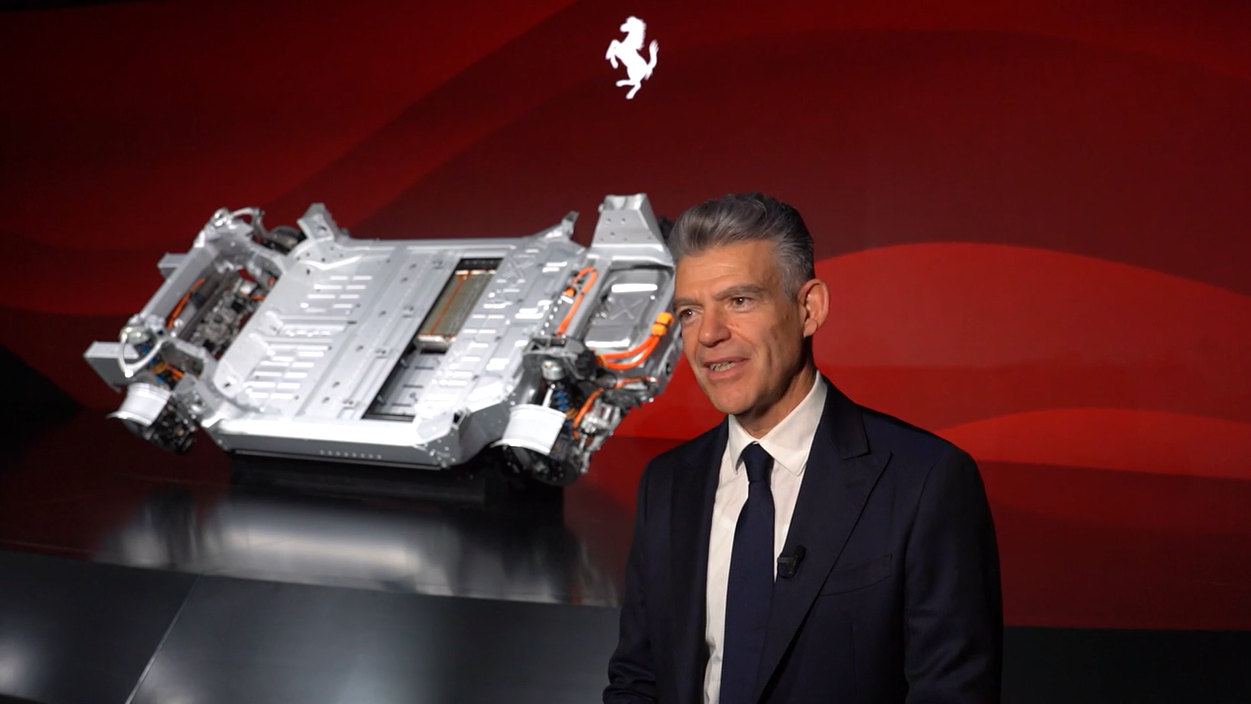 Ferrari's chief product development officer Gianmaria Fulgenzi stressed the importance of the announcement.