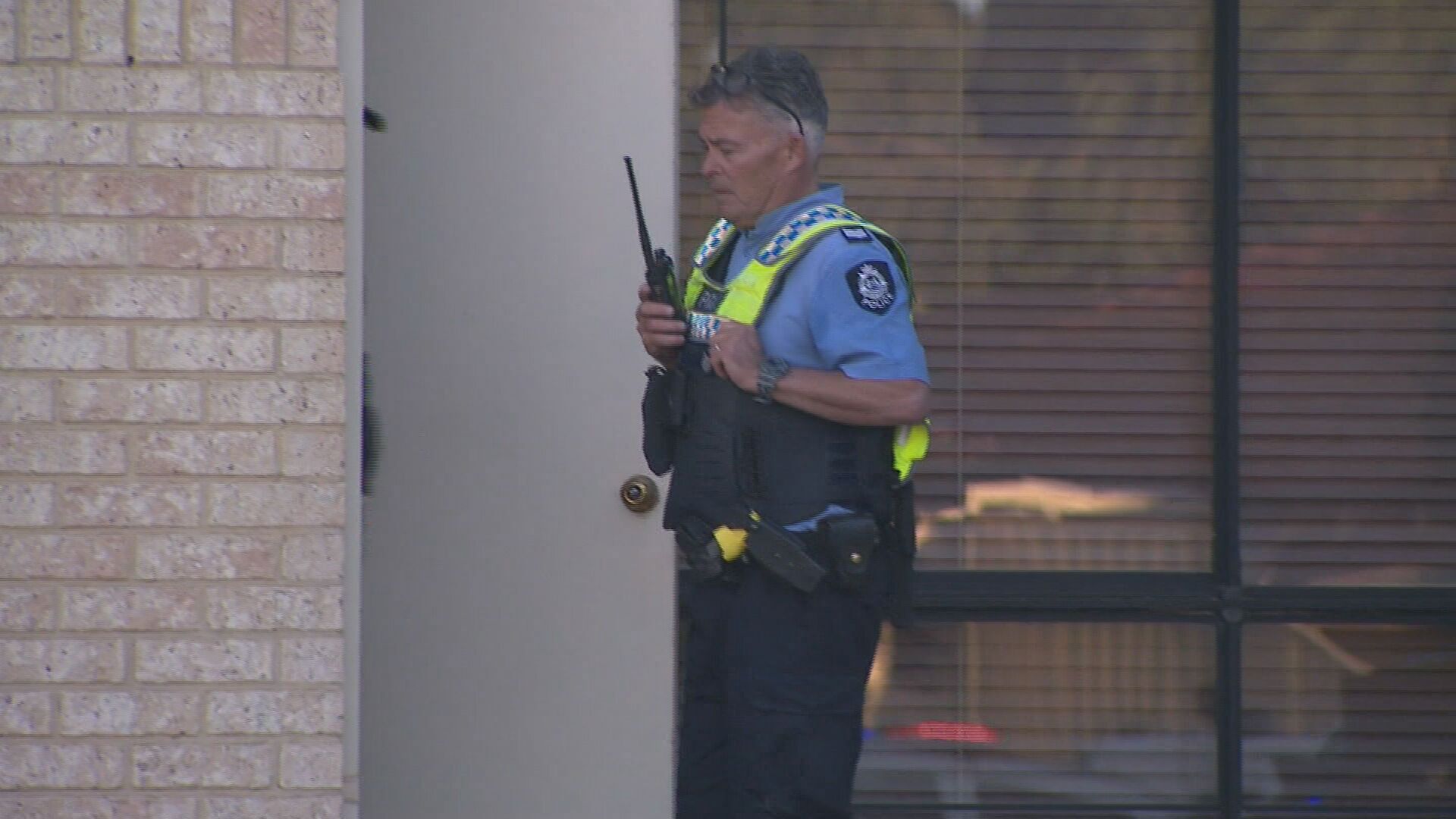 A man has been seriously injured after thieves stole his ute and ran him over in his driveway in Perth this morning.