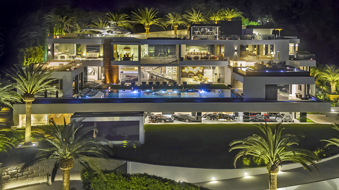 The U.S.' priciest house for sale: A Bel-Air mansion with 21 bathrooms and  a helicopter