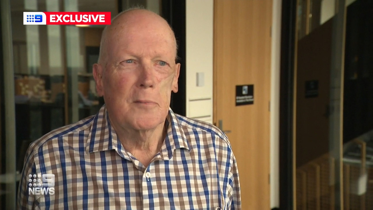 Melanoma patient Ian Dempster hoped emergency surgery would be the quick fix.