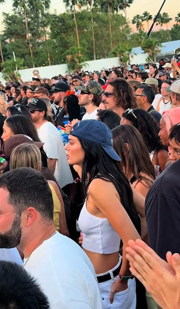 Kendall Jenner spotted at Coachella 2026.