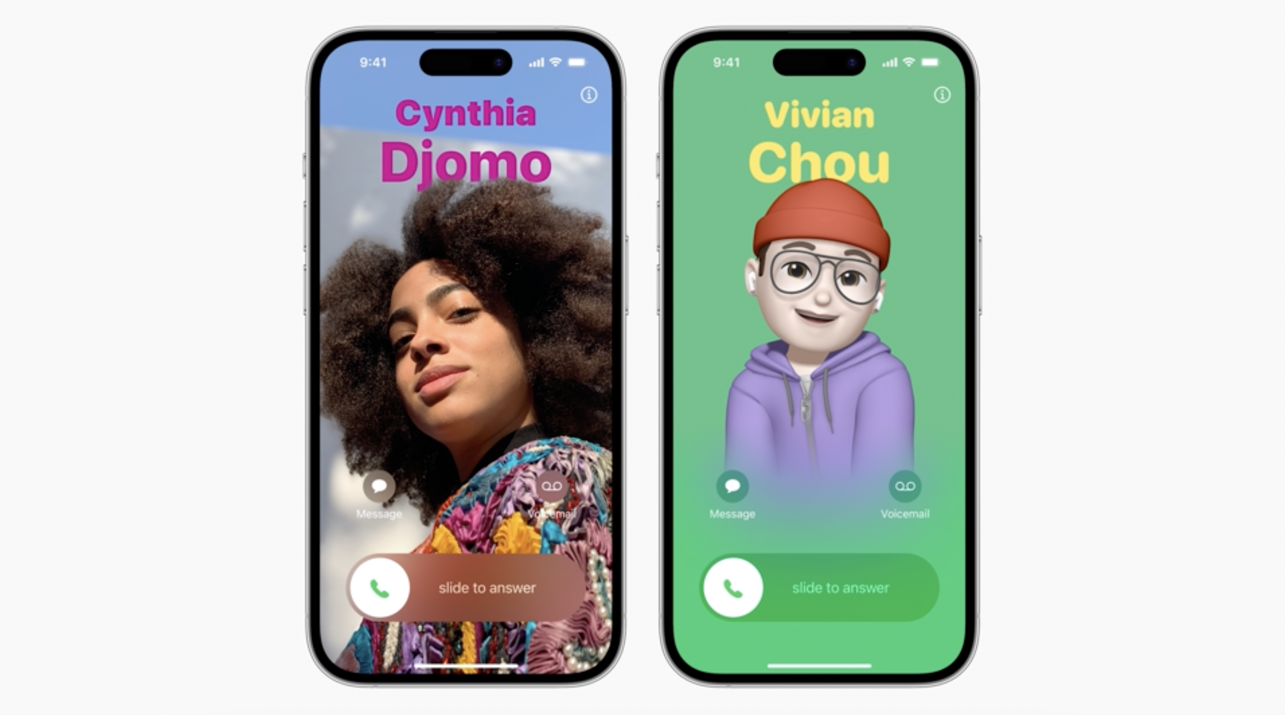 APPLE IOS17 NEW FEATURES: NEW LOOK FOR CALLER ID