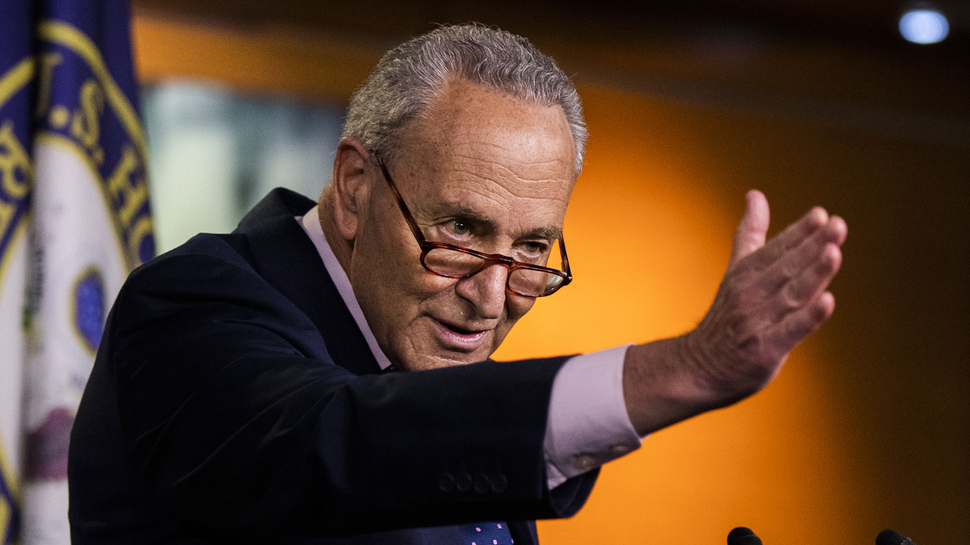 El líder de la minoría demócrata, Chuck Schumer, ha criticado los planes de gasto de los republicanos.