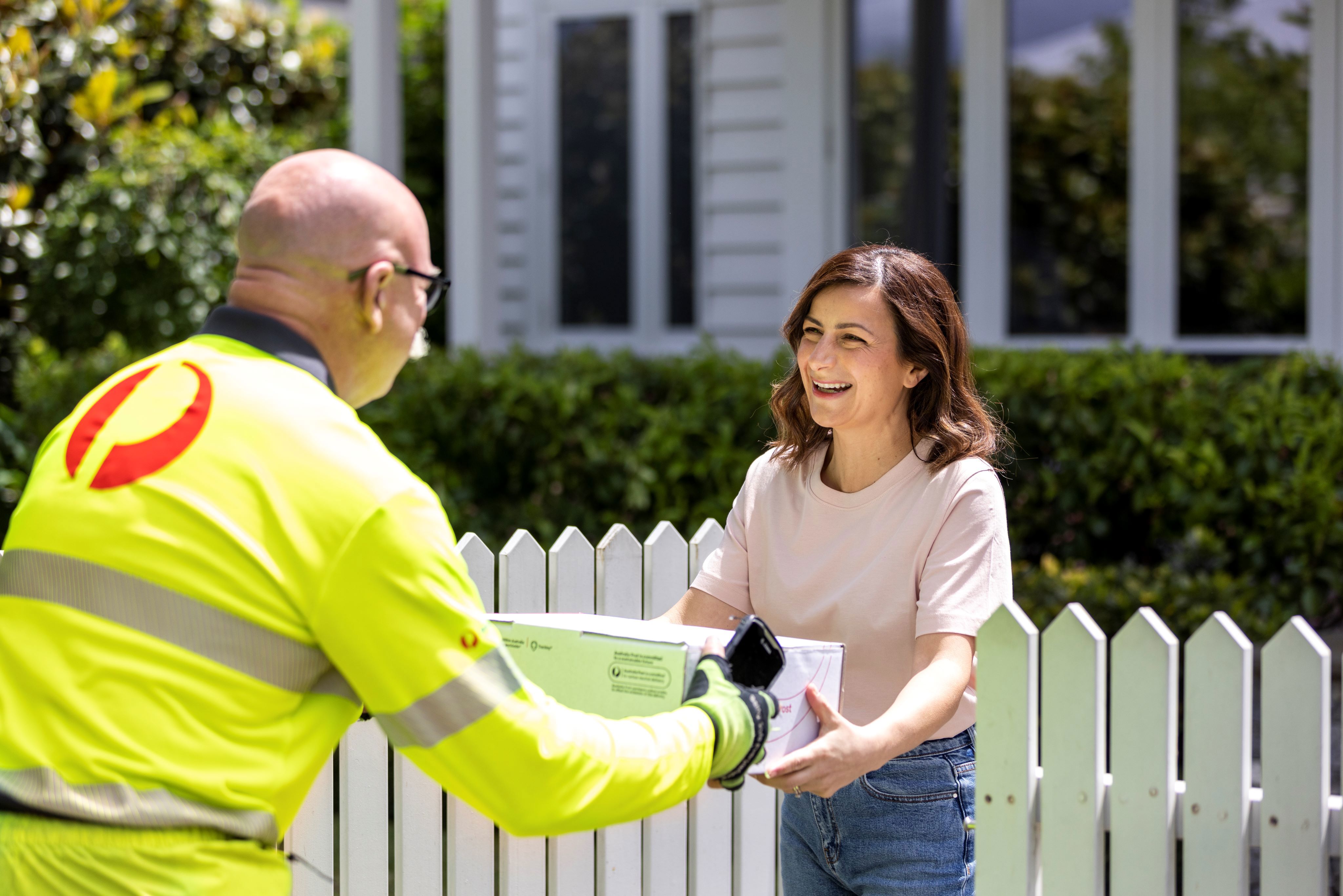 Australia Post delivery postie