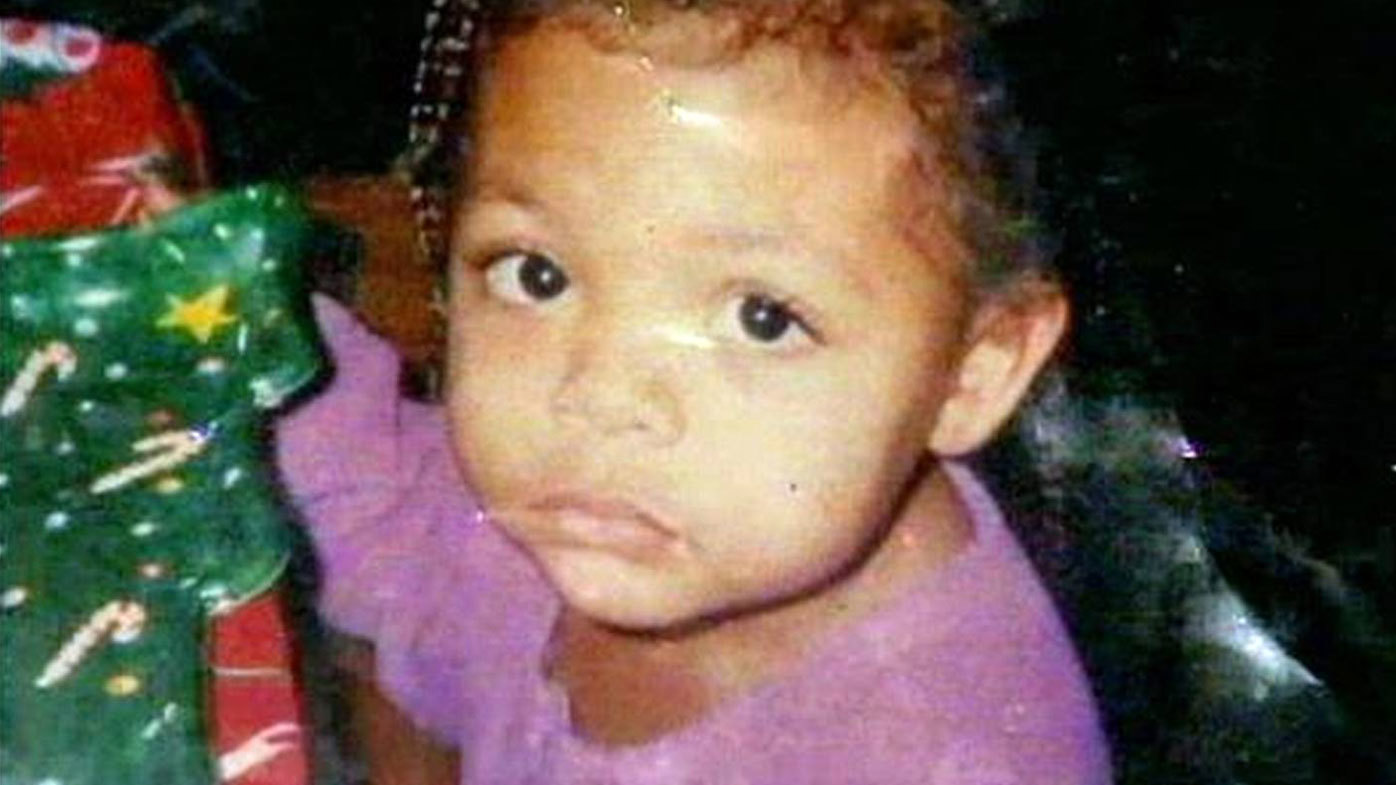 La niña estadounidense desaparecida Teekah Lewis.