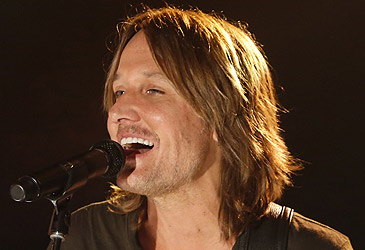 Keith Urban performing during TV broadcast (Getty)