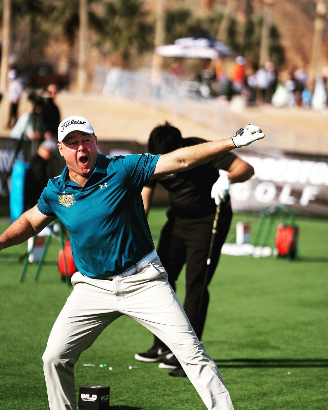 Jason Atkins in action at the 2023 World Championships qualifying event at Mesquite, Nevada.