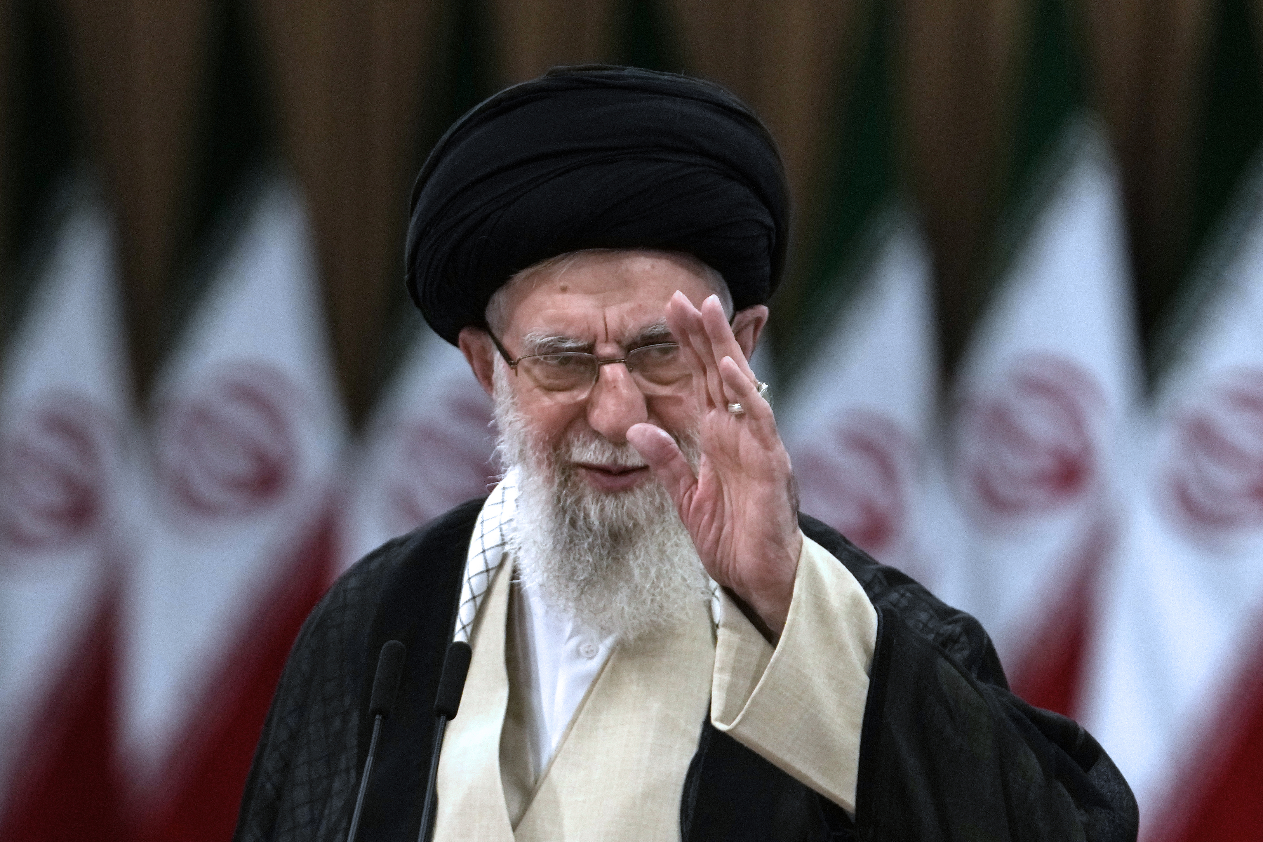 El líder supremo iraní, el ayatolá Ali Khamenei