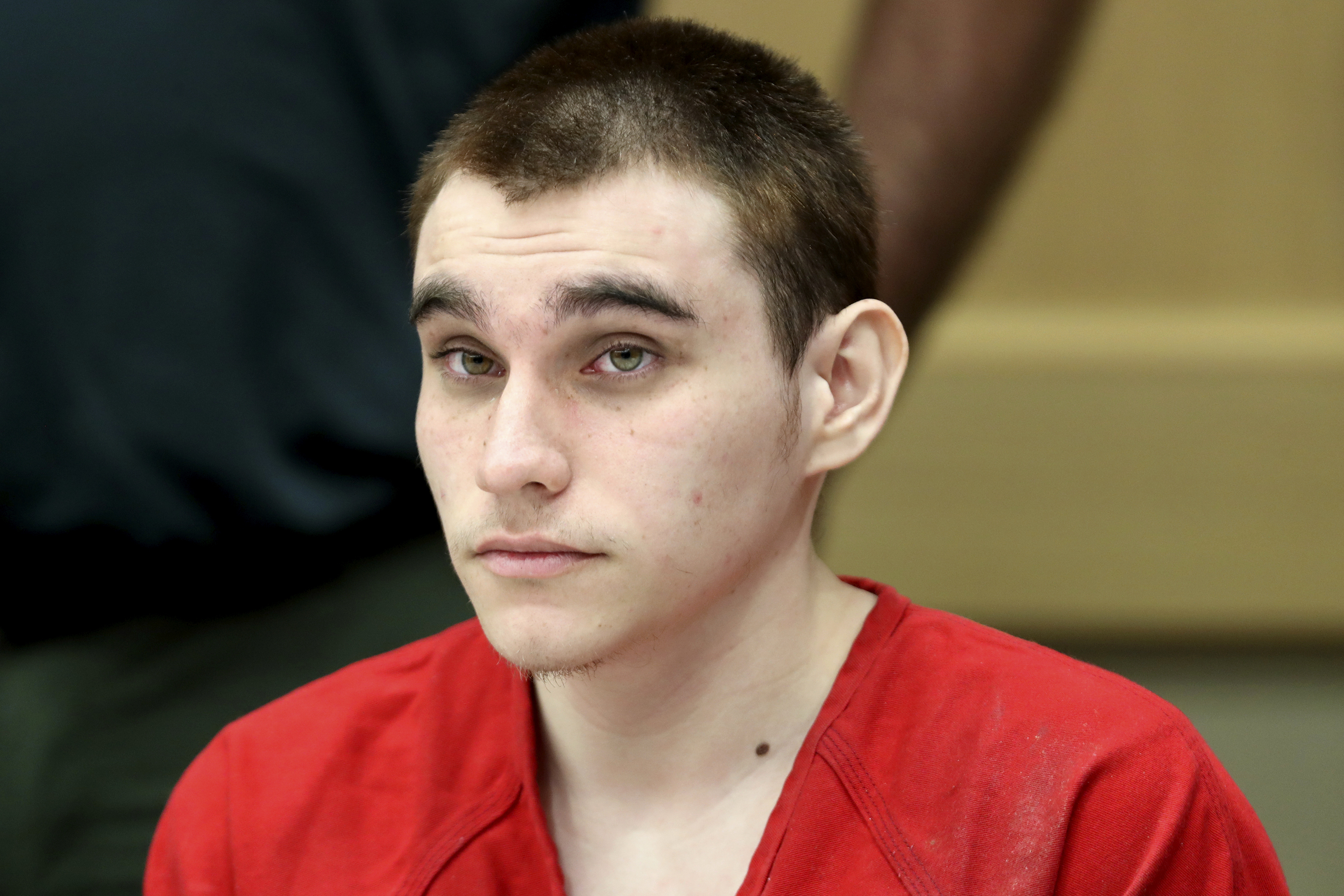In this December 10, 2019, file photo, Parkland school shooting defendant Nikolas Cruz appears at a hearing in Fort Lauderdale.