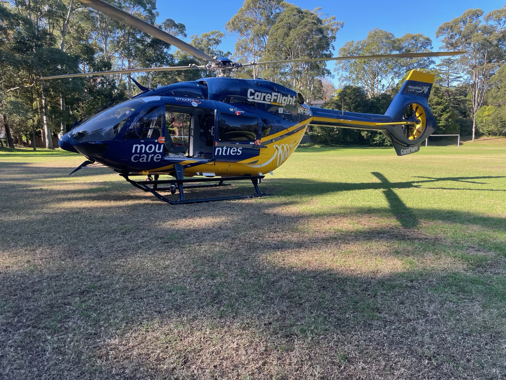 An infant girl has been taken to hospital after she fell from a hotel balcony in Sydney's upper north shore.