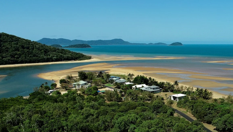 Hull River Heads in Queensland.