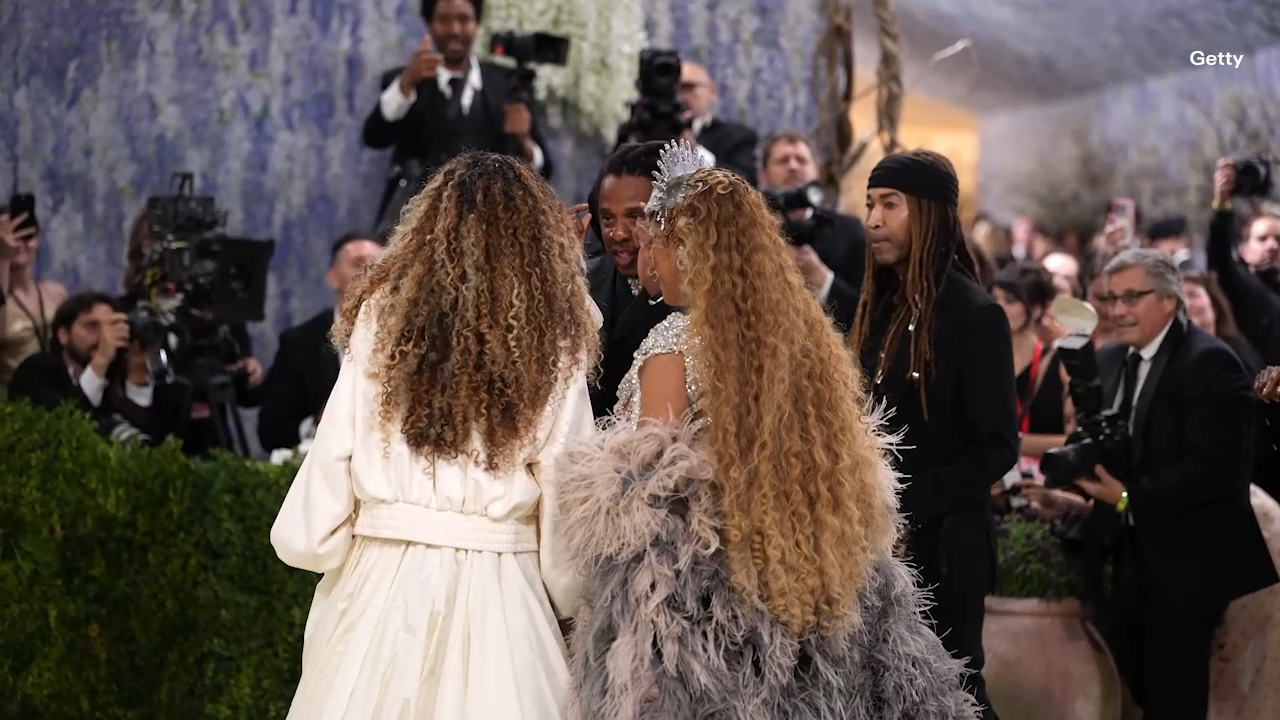 Blue Ivy ignores requests to take sunglasses off on the Met Gala red carpet Jay Z Beyonce 2026