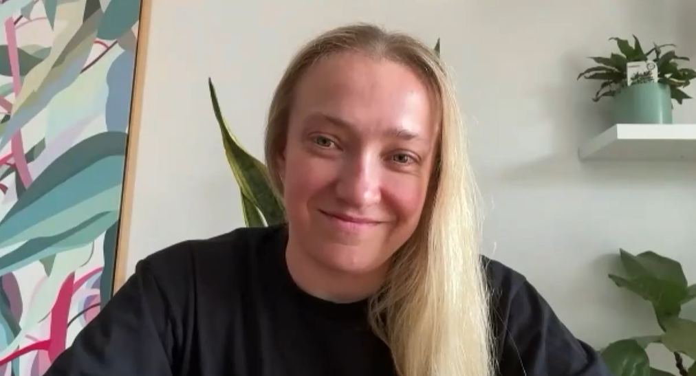 Sara Collins at home in Melbourne.