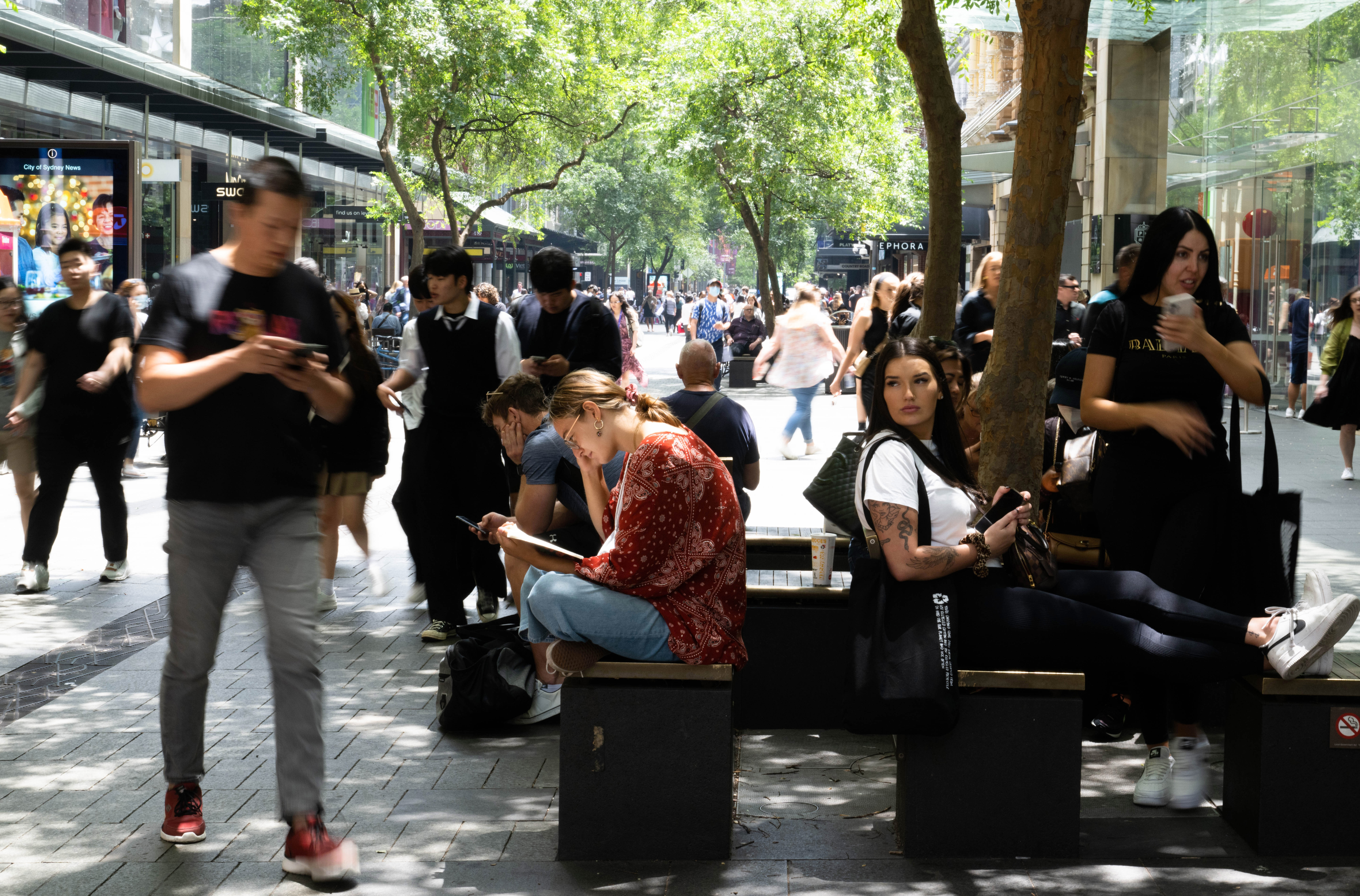 Pitt Street in Sydney