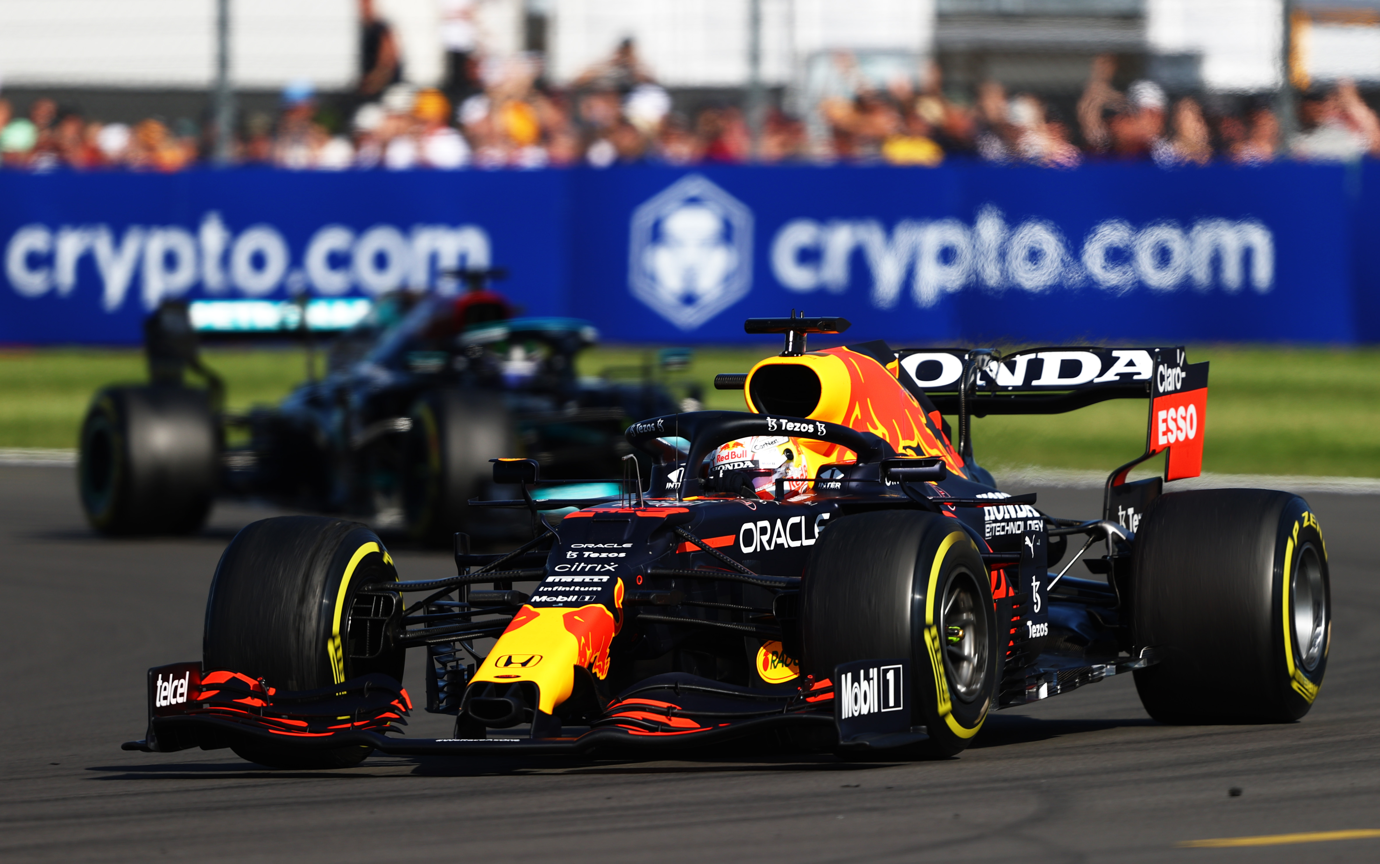 F1 British Grand Prix qualifying race results Max Verstappen pole