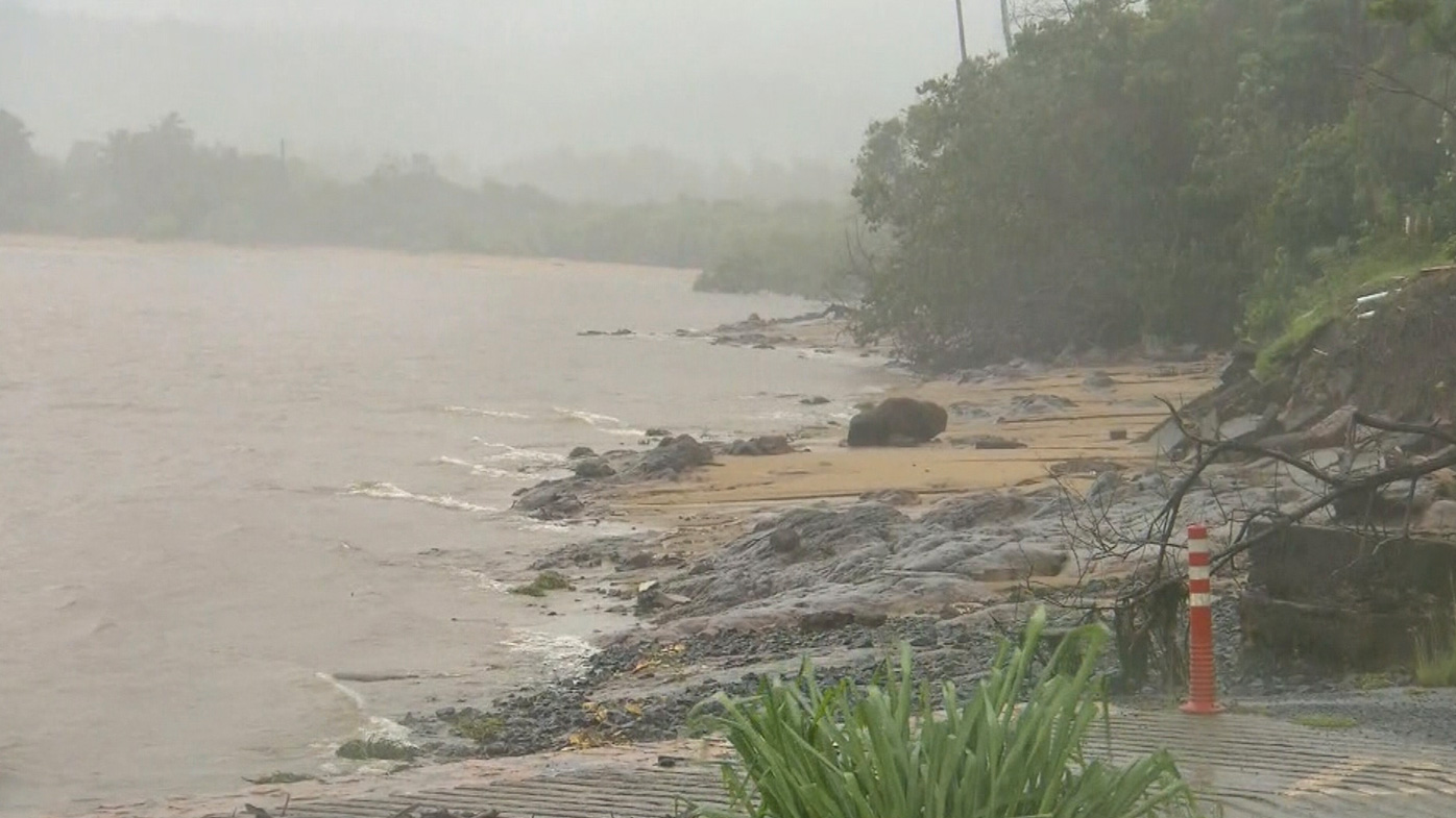 High tides are expected in some parts of Queensland, potentially complicating flood risks from Cyclone Kimi.