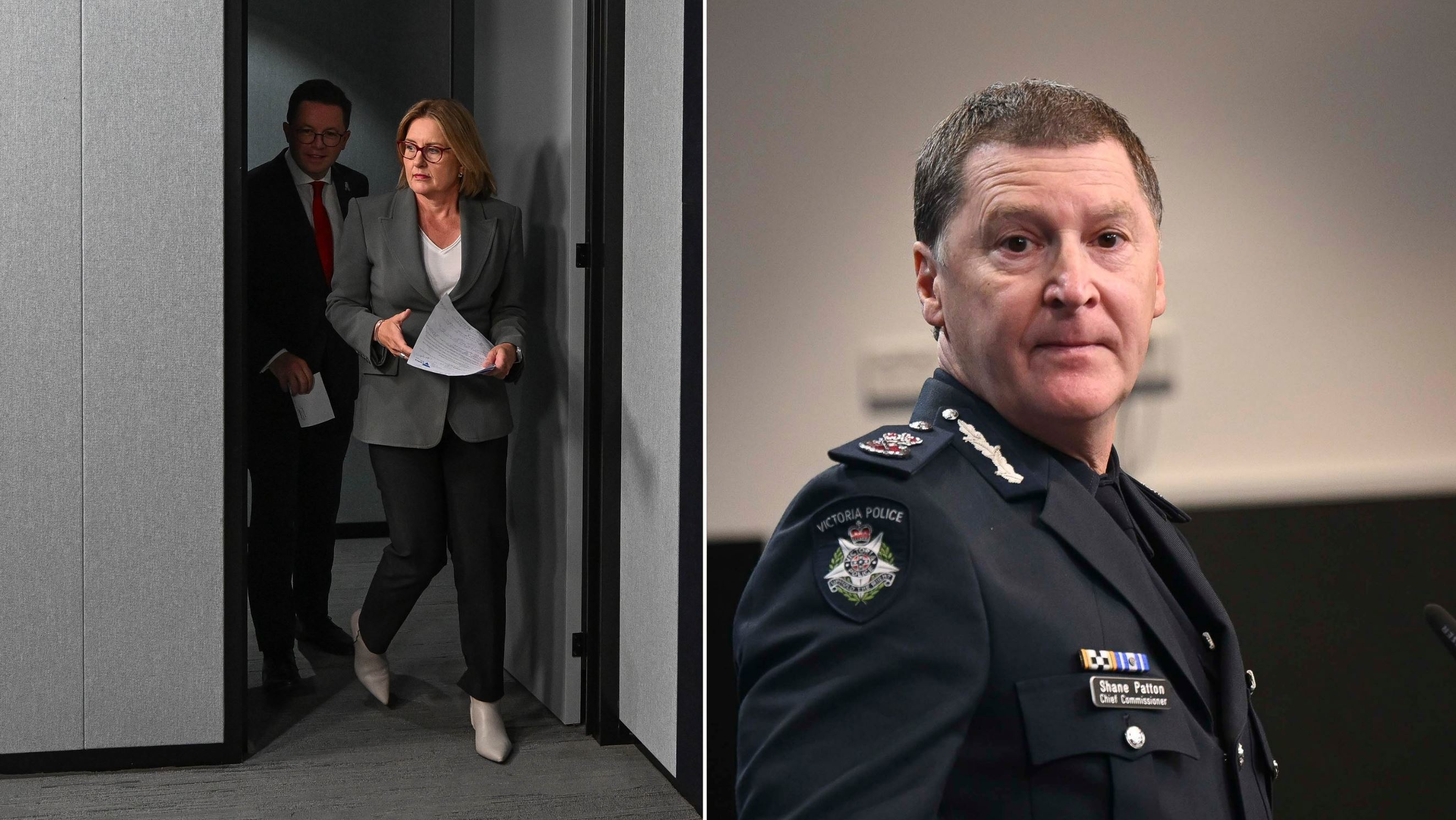 Premier says 'overwhelming vote' against Victorian top cop couldn't be ignored