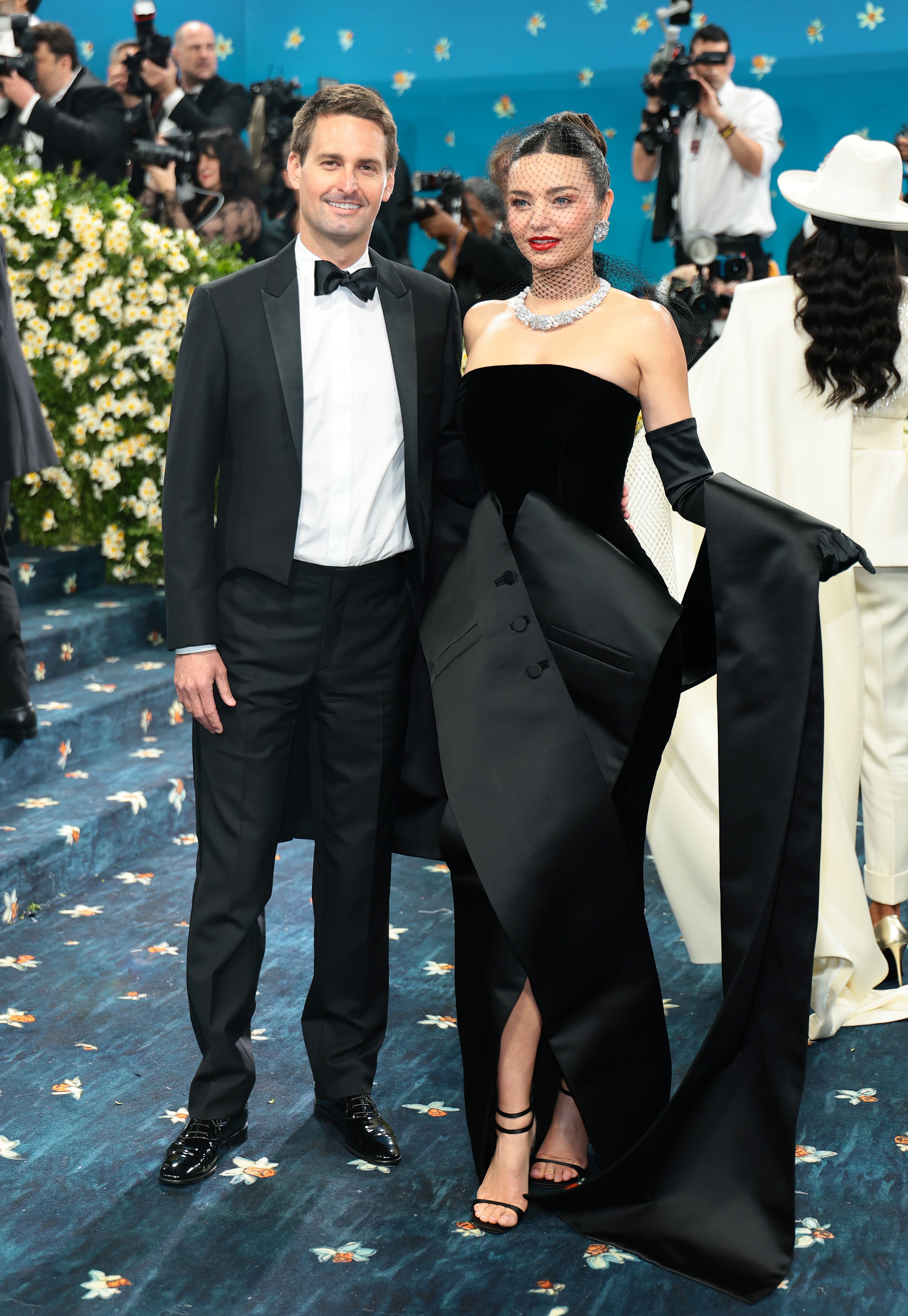 Evan Spiegel and Miranda Kerr 