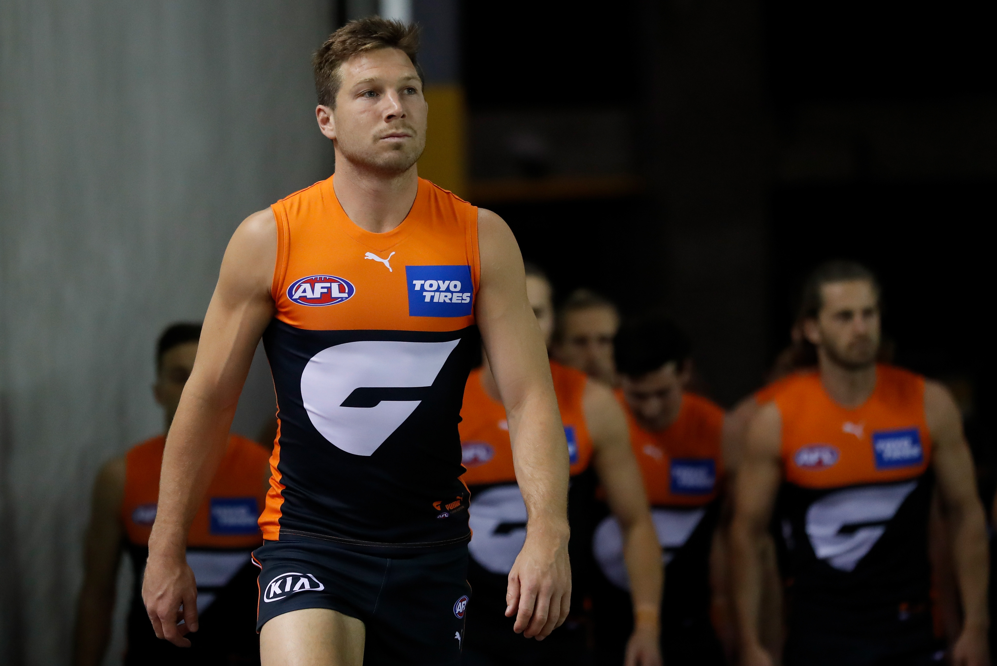 Toby Greene of the Giants.