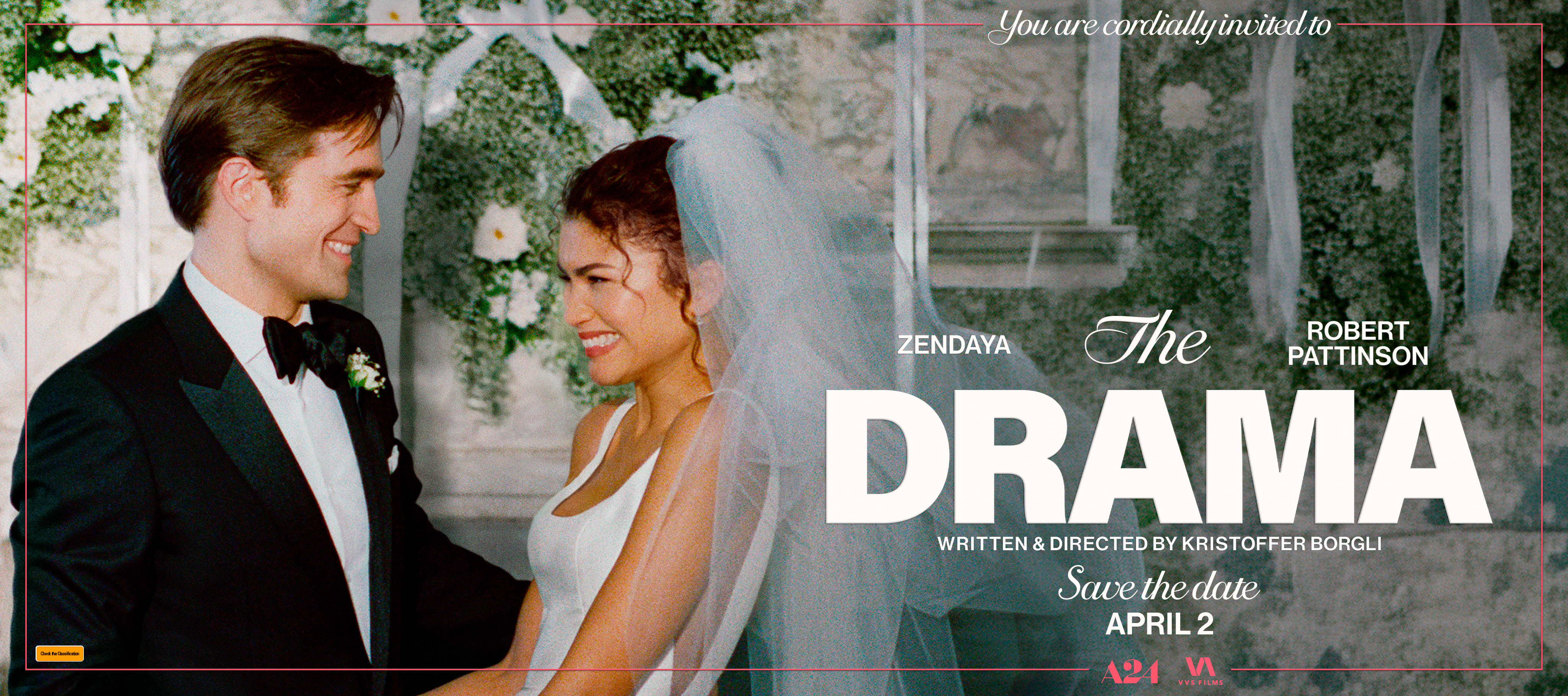 Robert Pattinson and Zendaya in The Drama