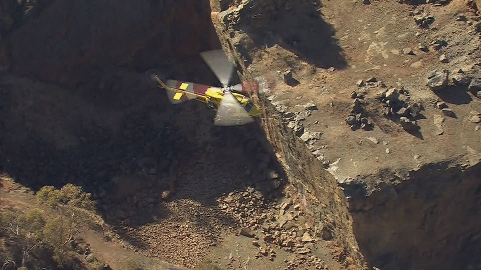 A 16-year-old boy who survived a 10-metre cliff plunge while hiking in Martin, south-east of Perth, has spoken from hospital.