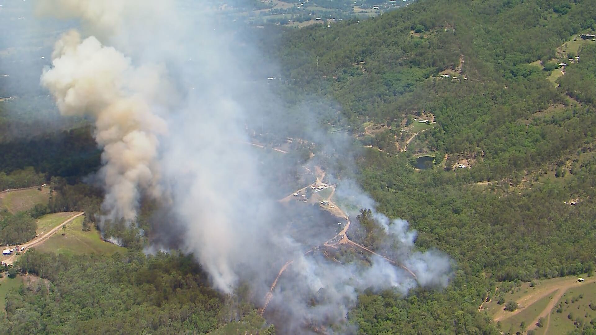 bushfire queensland heatwave