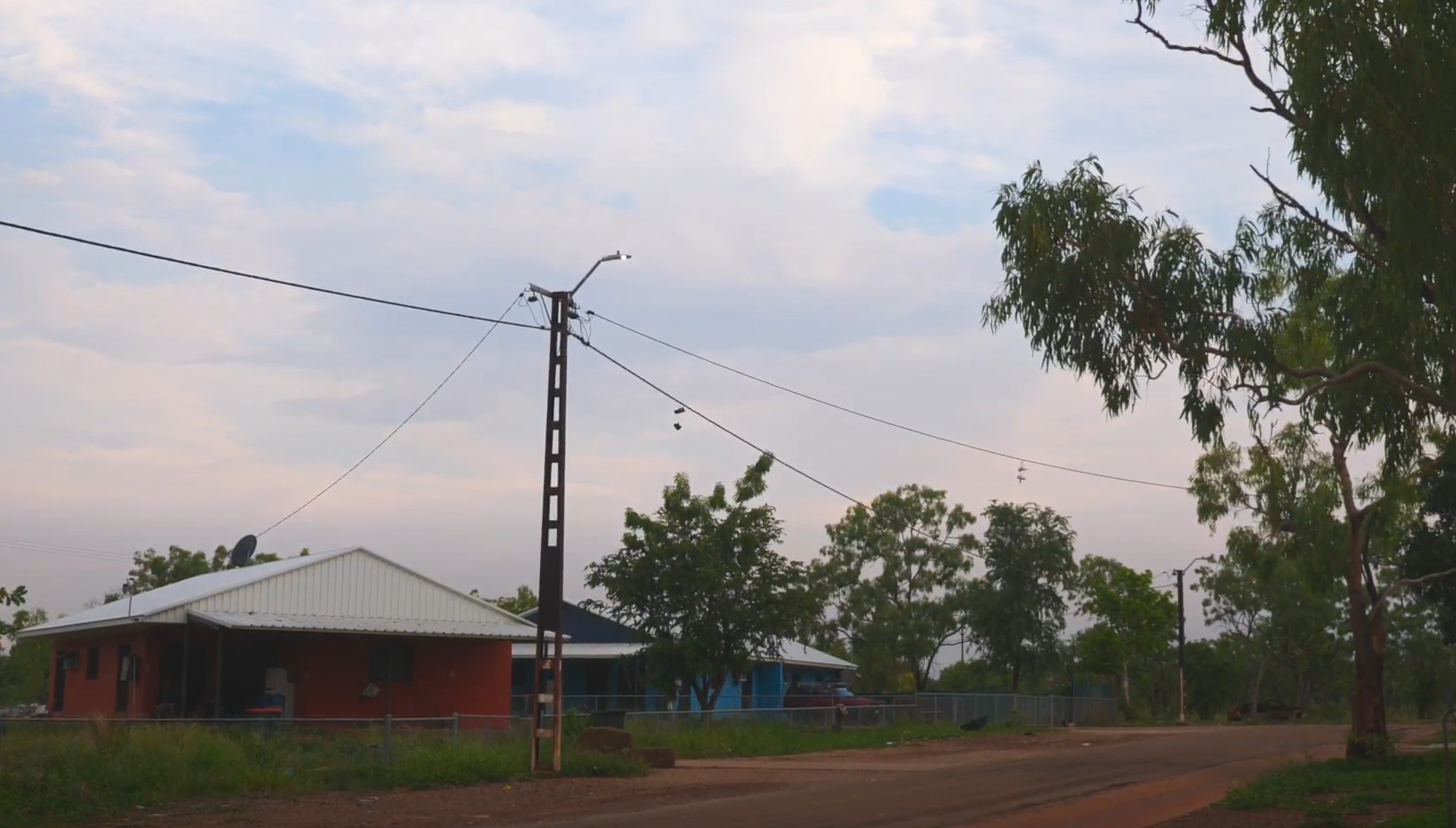 The remote community of Binjari outside Katherine.