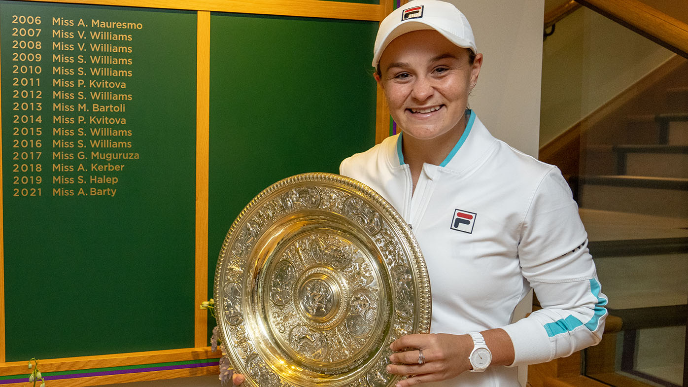 Wimbledon 2021 - Ash Barty felt right at home as she won the Wimbledon  title - ESPN