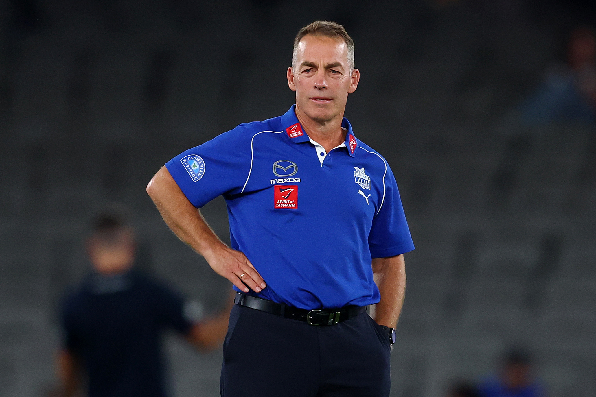 North Melbourne coach Alastair Clarkson.