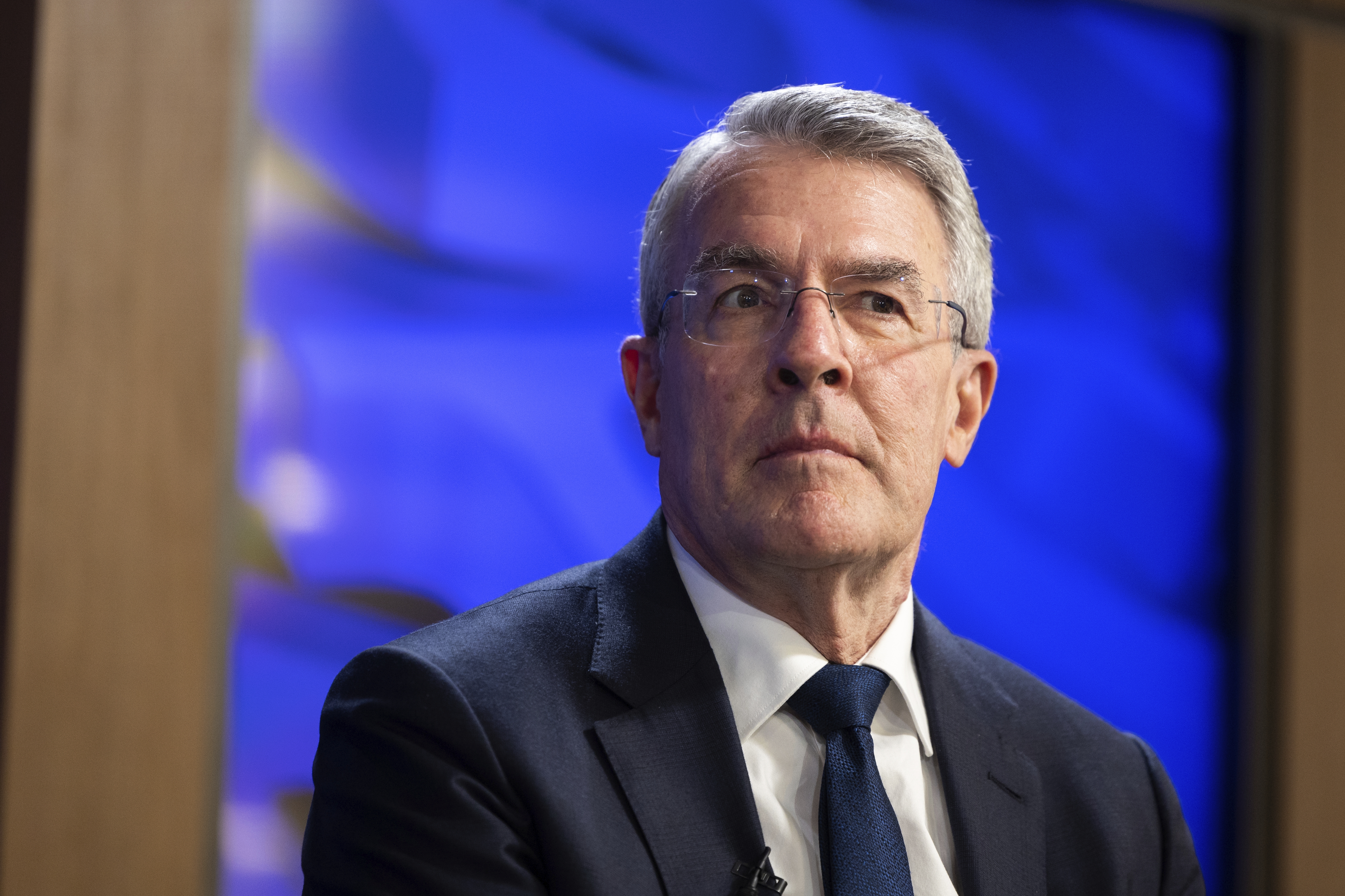 Attorney-General Mark Dreyfus during an address to the National Press Club of Australia in Canberra on Wednesday 12 October 2022. fedpol Photo: Alex Ellinghausen