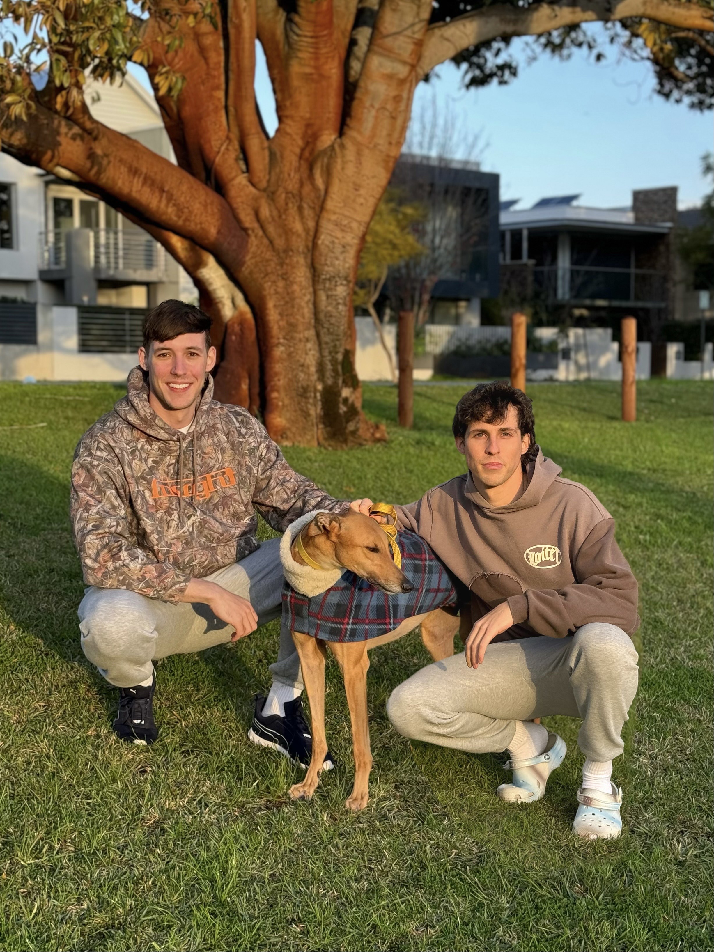 ﻿Mitchell Marianoff and James Walker have been together for five years, but have been unable to start a family until now.
