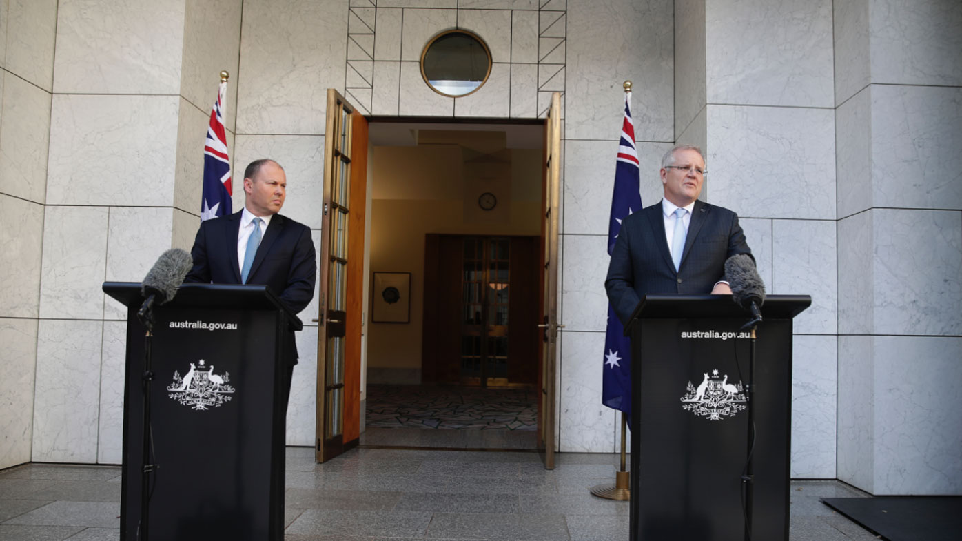 Treasurer Josh Frydenberg and Prime Minister Scott Morrison unveiled the $130 billion plan in Canberra today.