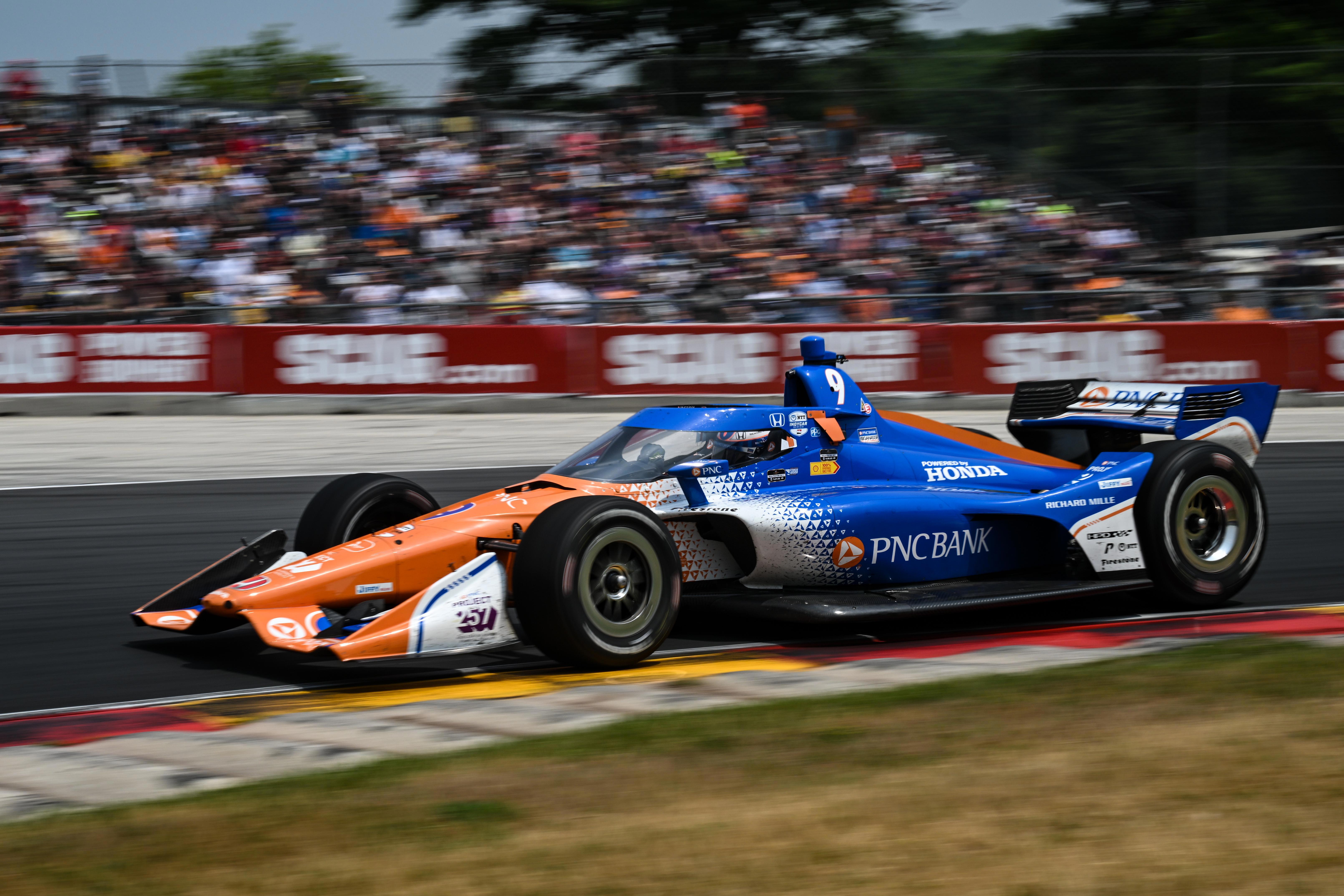 Scott Dixon claimed fourth at Road America.
