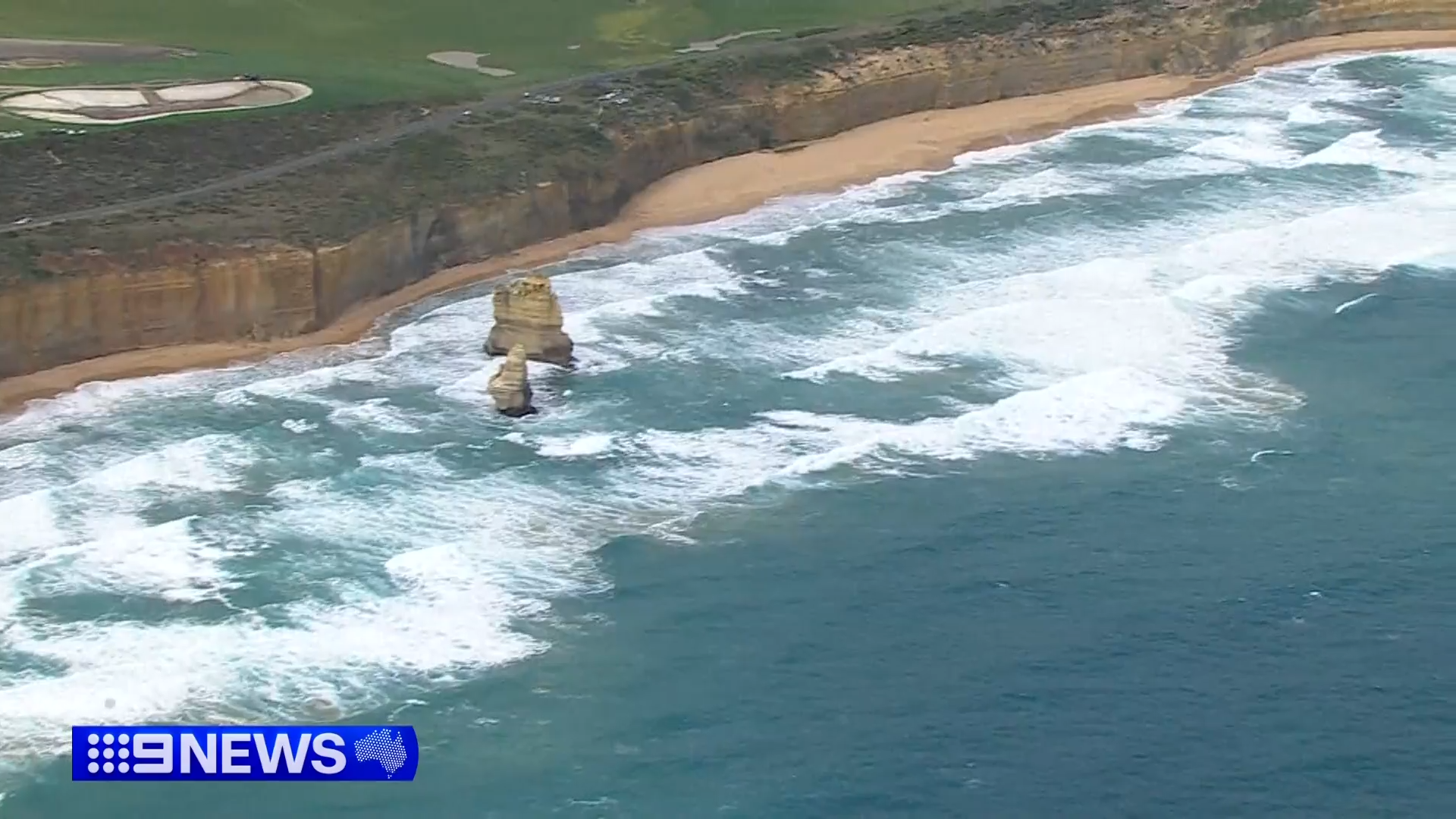 Emergency services were called to the Great Ocean Road in Princetown, near Port Campbell, just before 12.40pm.