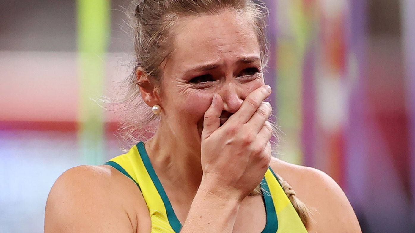 Kelsey-Lee Barber takes bronze medal in javelin