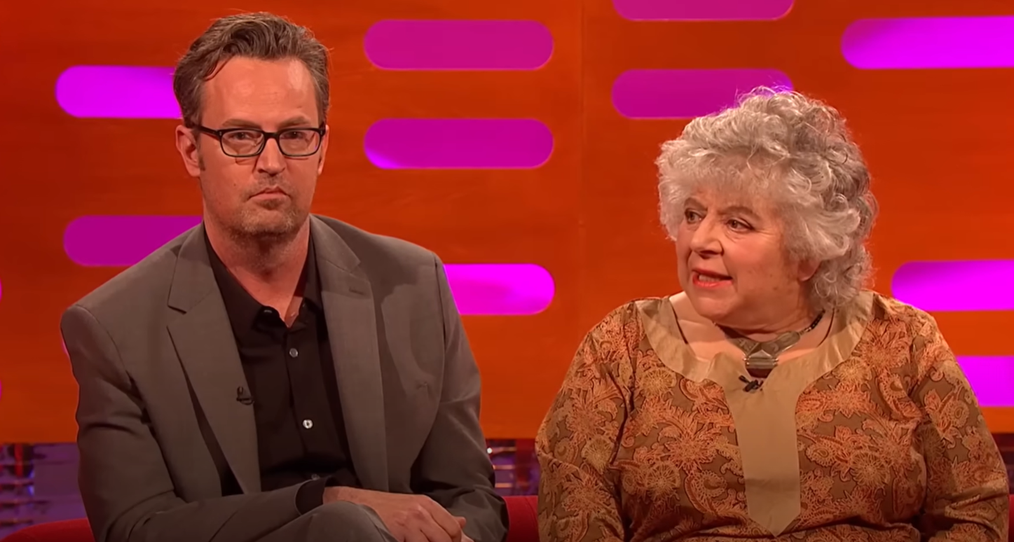 Matthew Perry and Miriam Margolyes on The Graham Norton Show