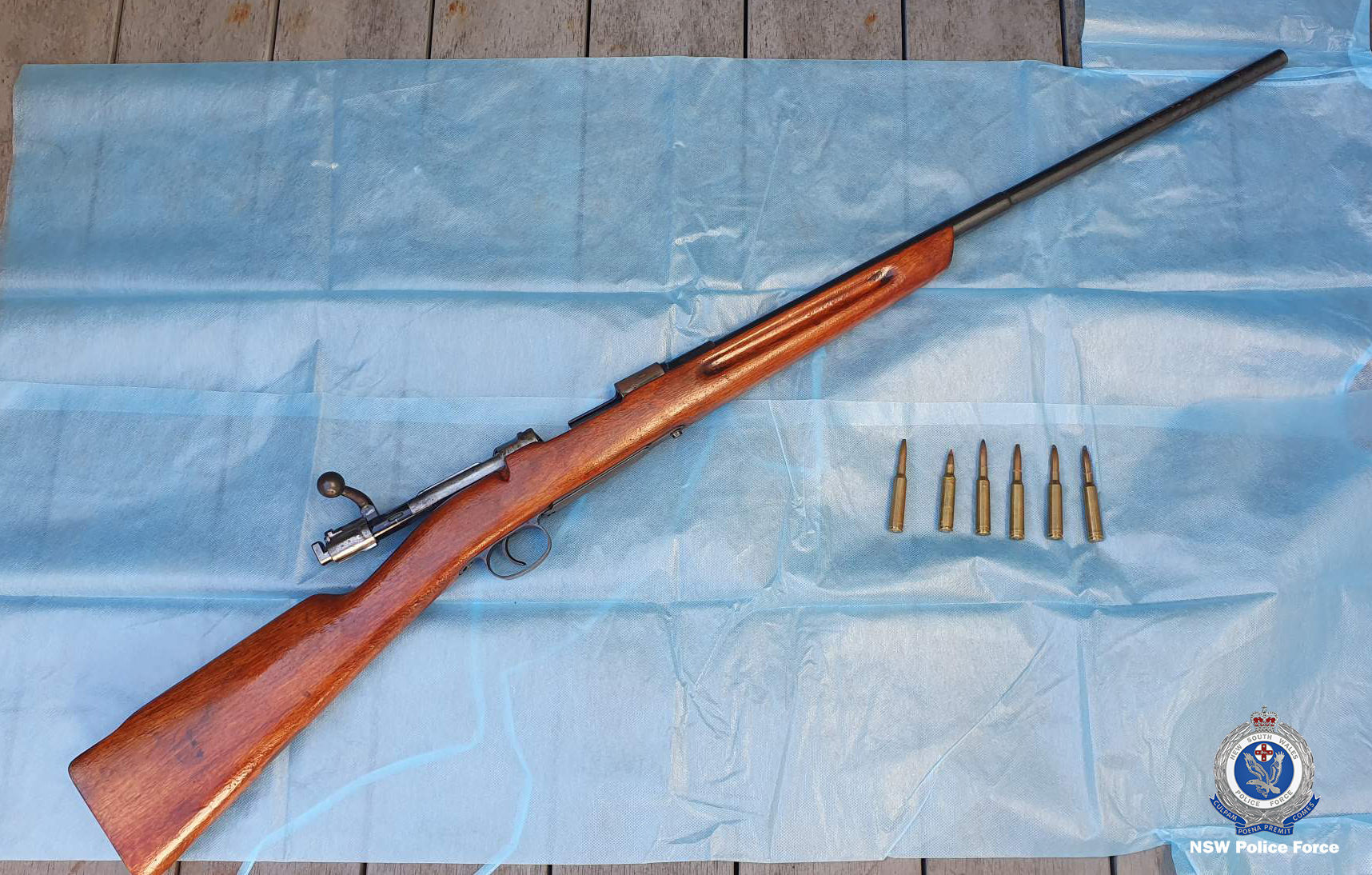 Some of the items seized during operation viking in NSW and Queensland