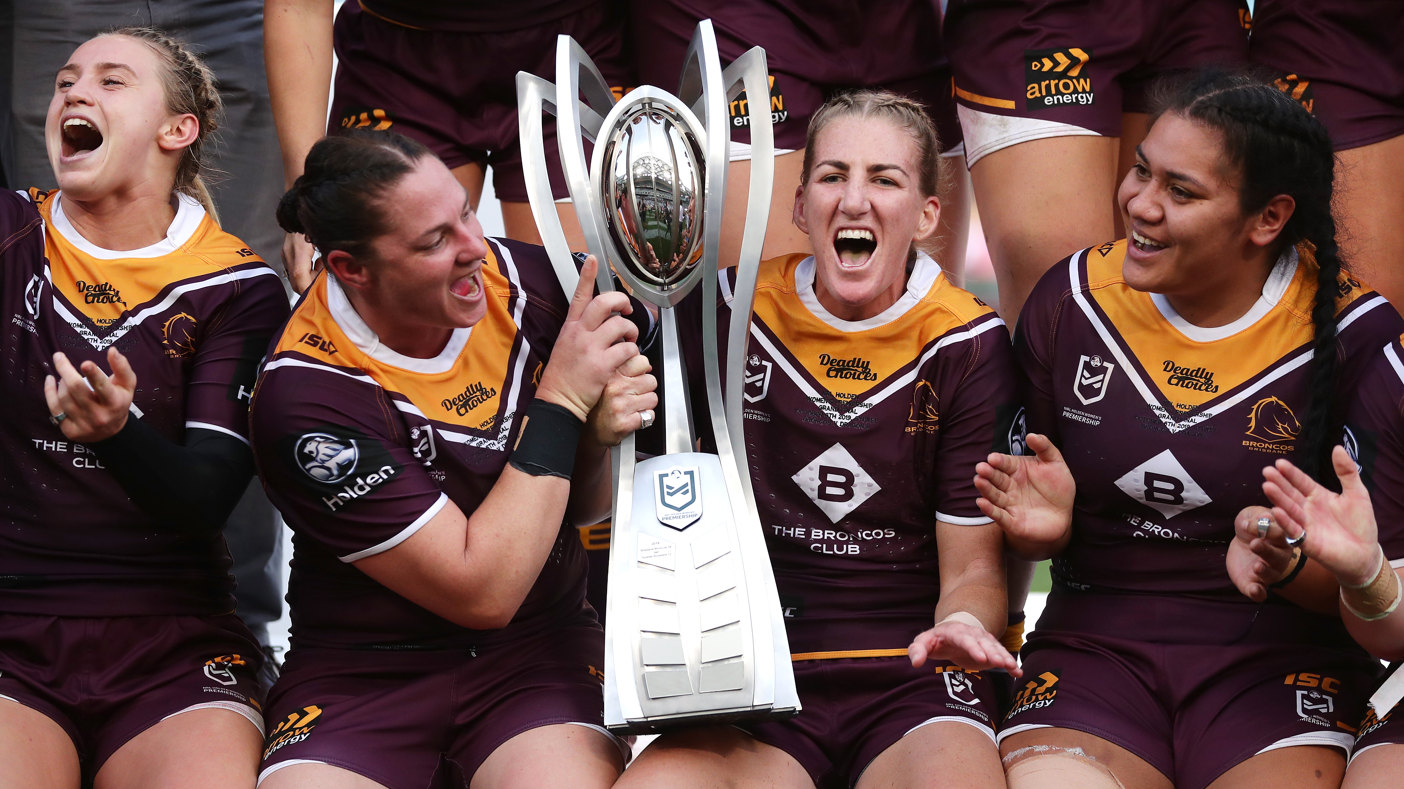 Brisbane Broncos 2019 NRL Ladies Home Jersey