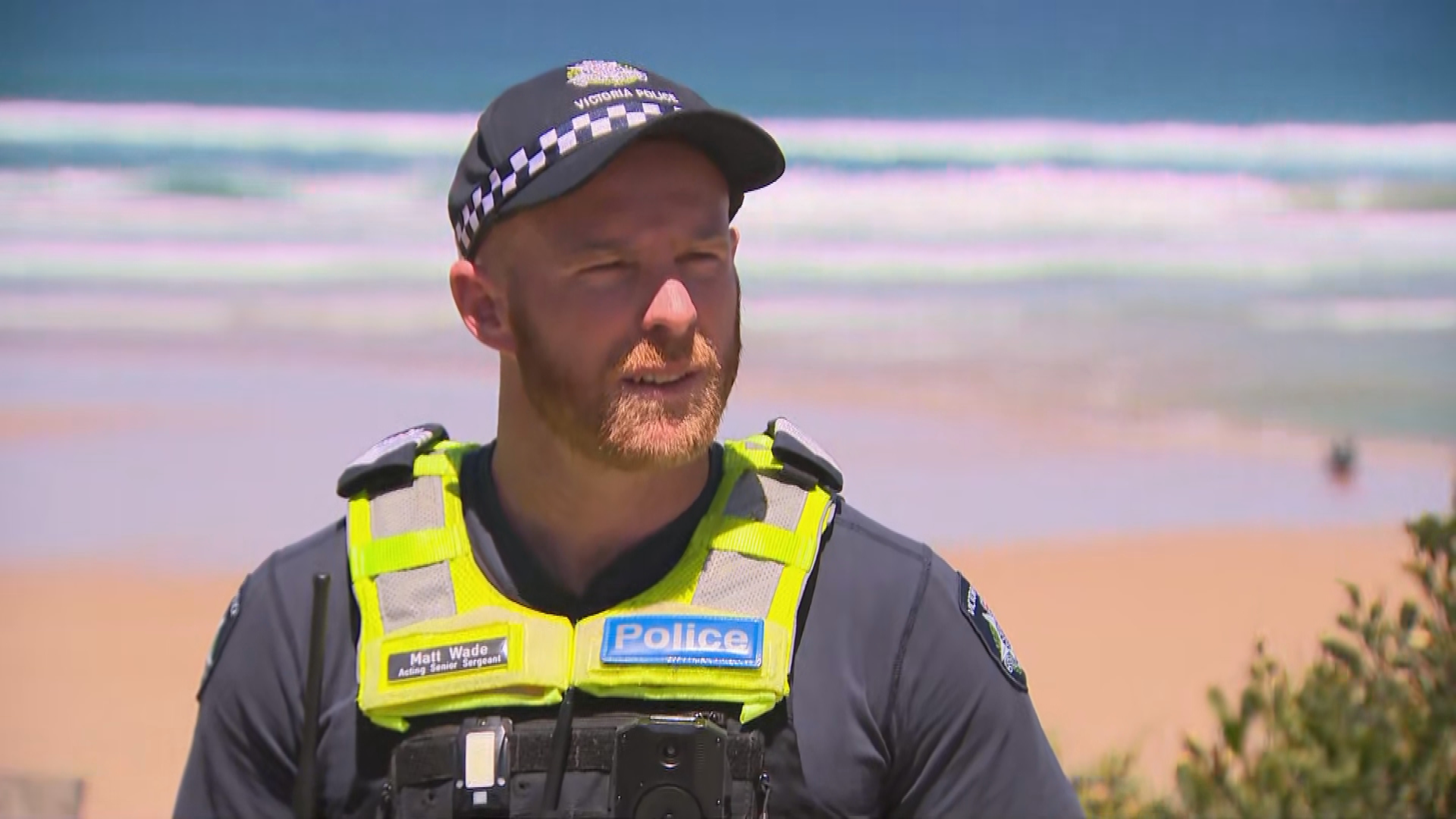 Acting senior sergeant Matt Wade said police would continue to focus their search on No. 4 Beach.
