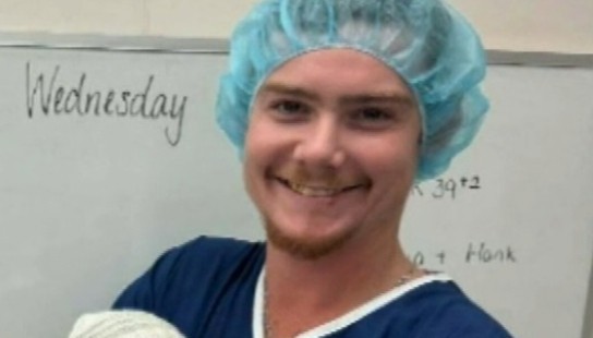 Hank Sherriff, 25, was charged on Monday with murdering a three-week-old boy.