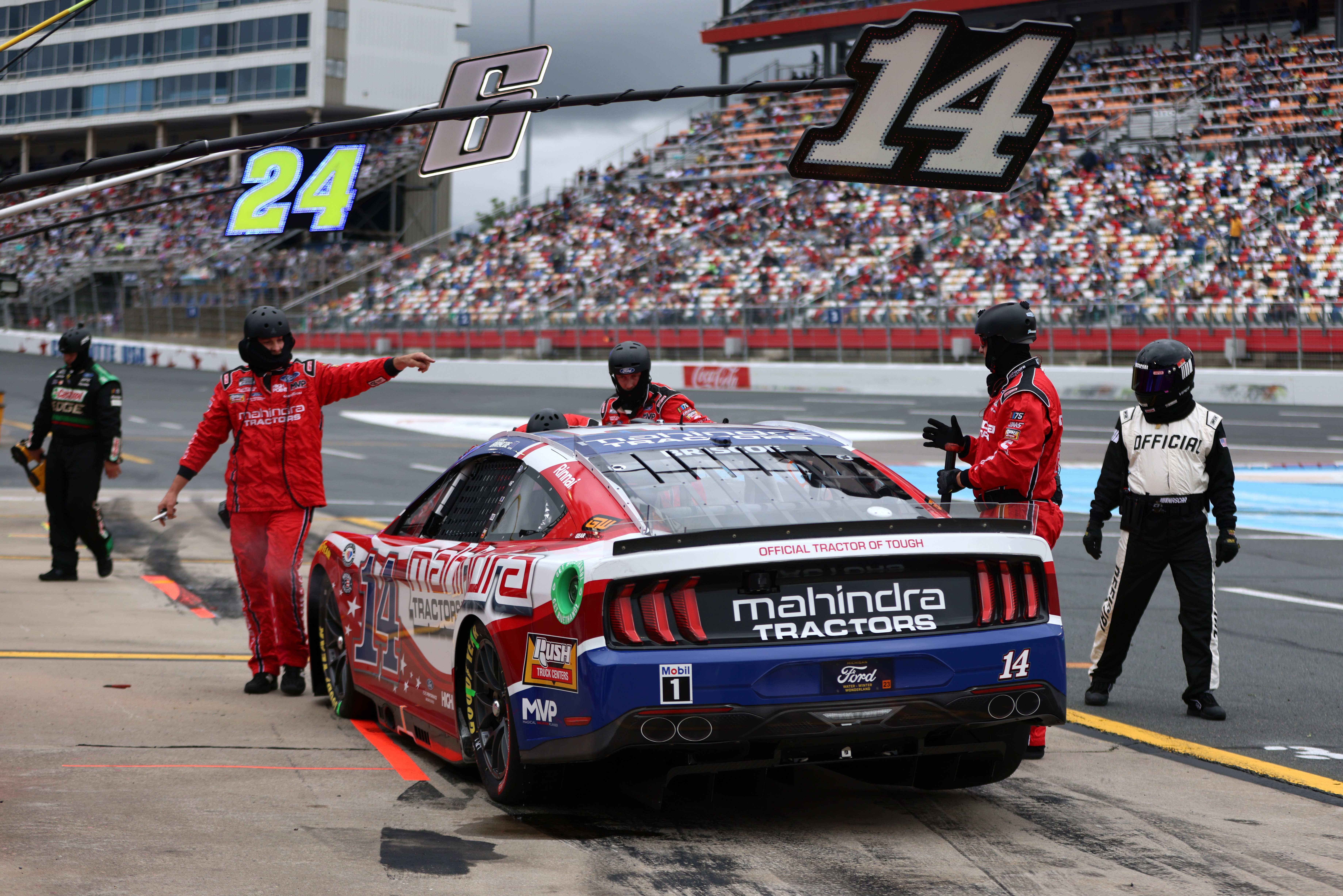 Stewart Haas Racing says it has to "button-up" its procedures.