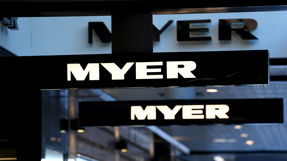 Myer first half profits share prices booming Finance news Australia