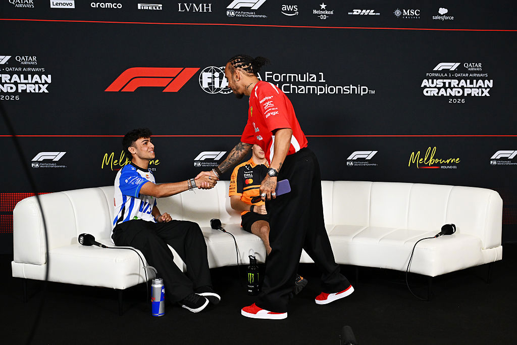 Arvid Lindblad admiraba a Lewis Hamilton en su progresión del automovilismo a la F1. 