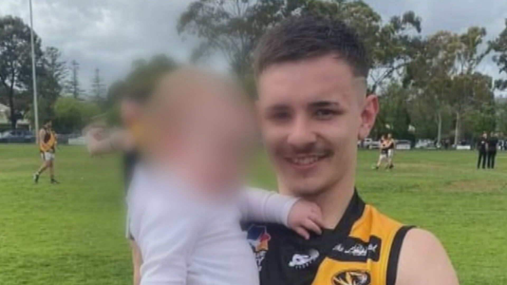 Harrison leaves behind a large loving family and his five-year-old daughter. 