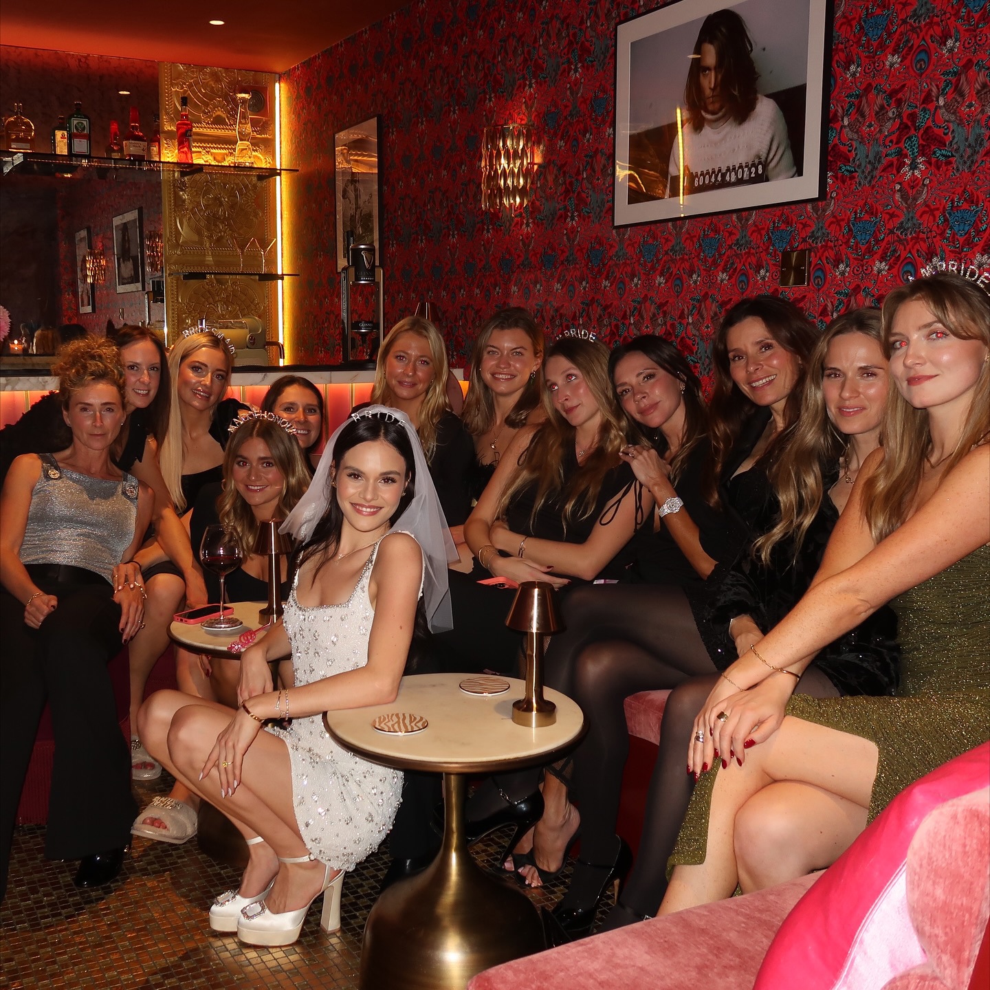 Holly Ramsay Peaty hen party