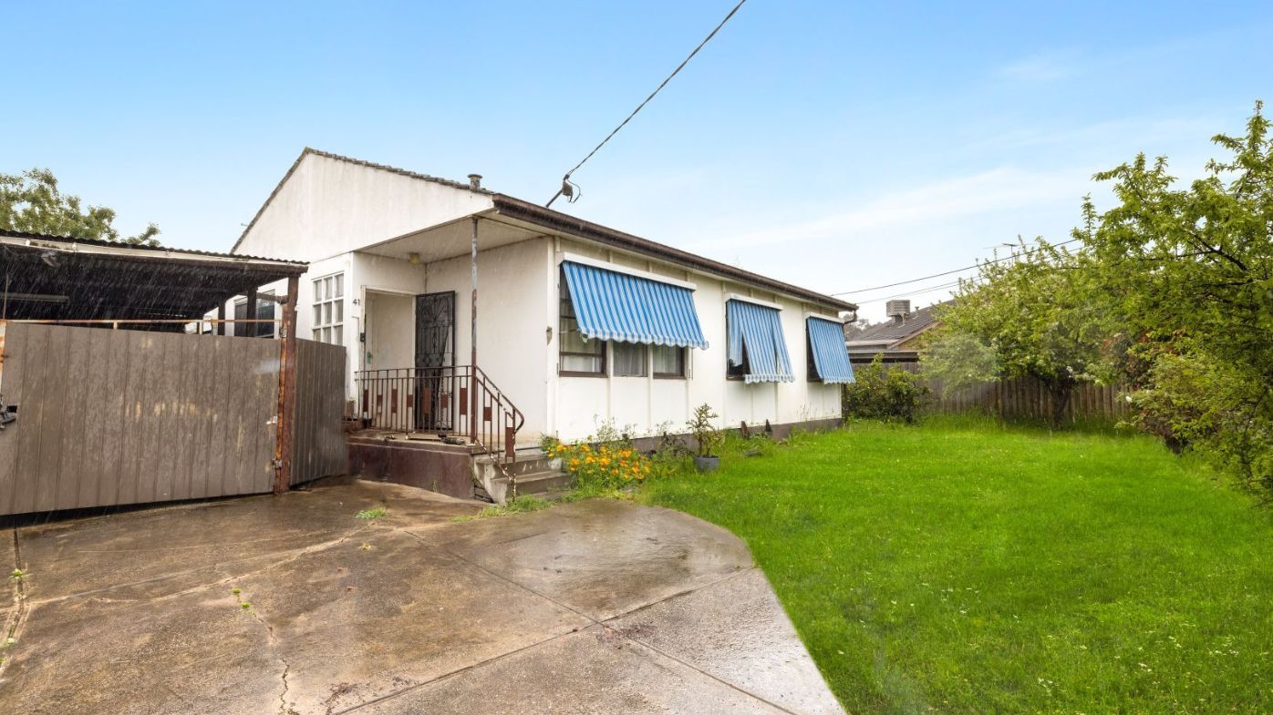 The block has a 26-metre frontage, providing oodles of potential and scope derelict Melbourne house Domain